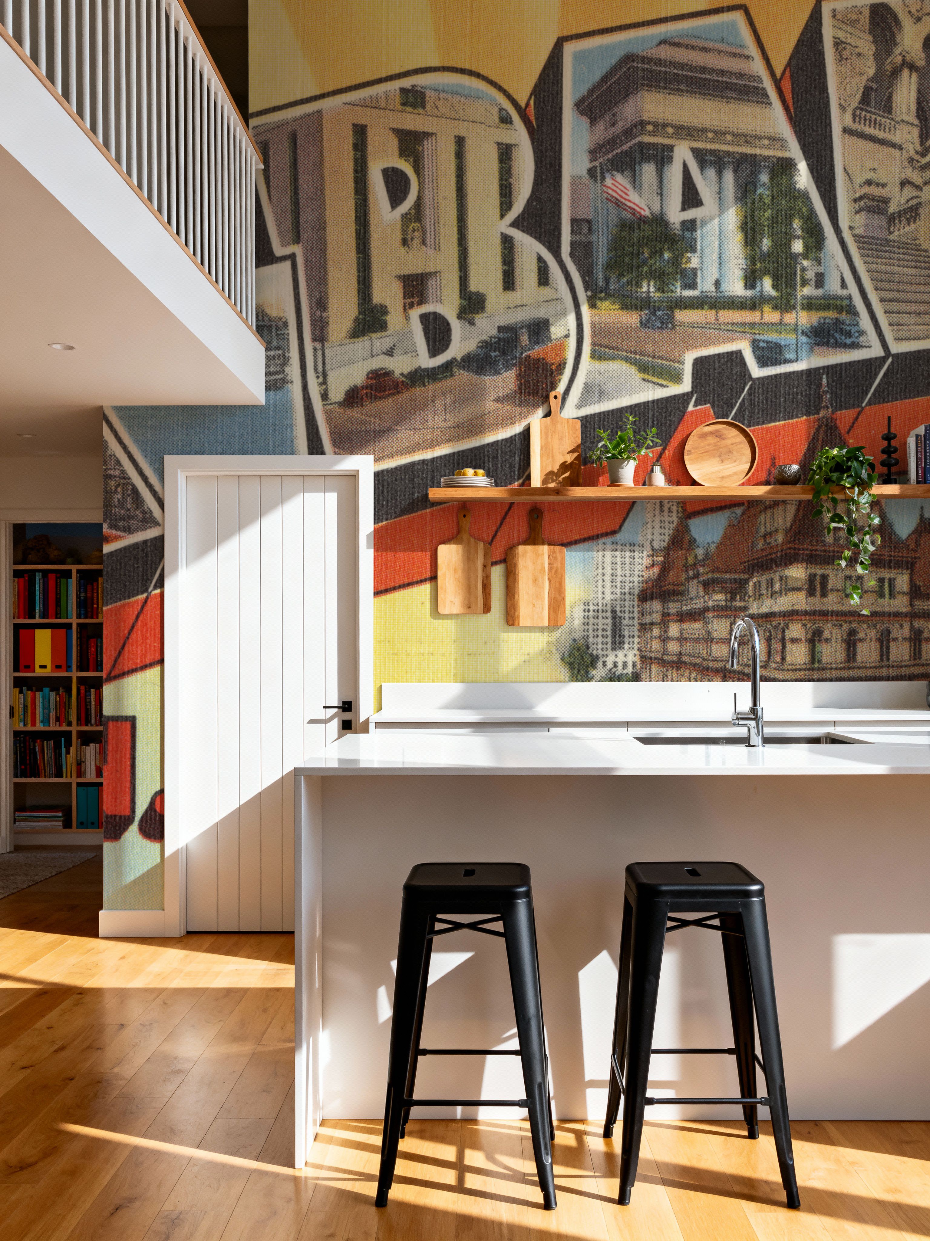 Greetings from Albany - Screenprint Postcard