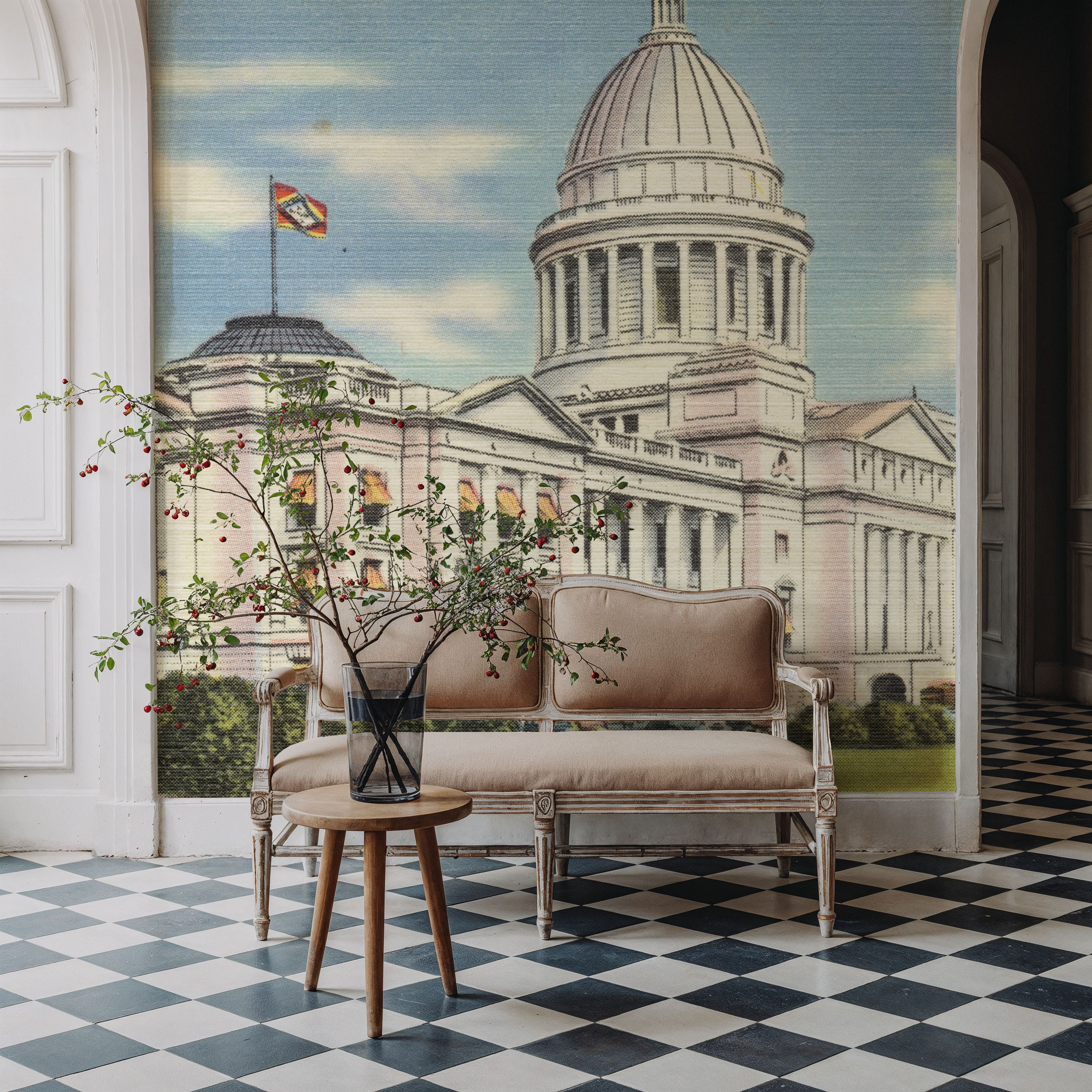 Greetings from the Boss - Screenprint Postcard