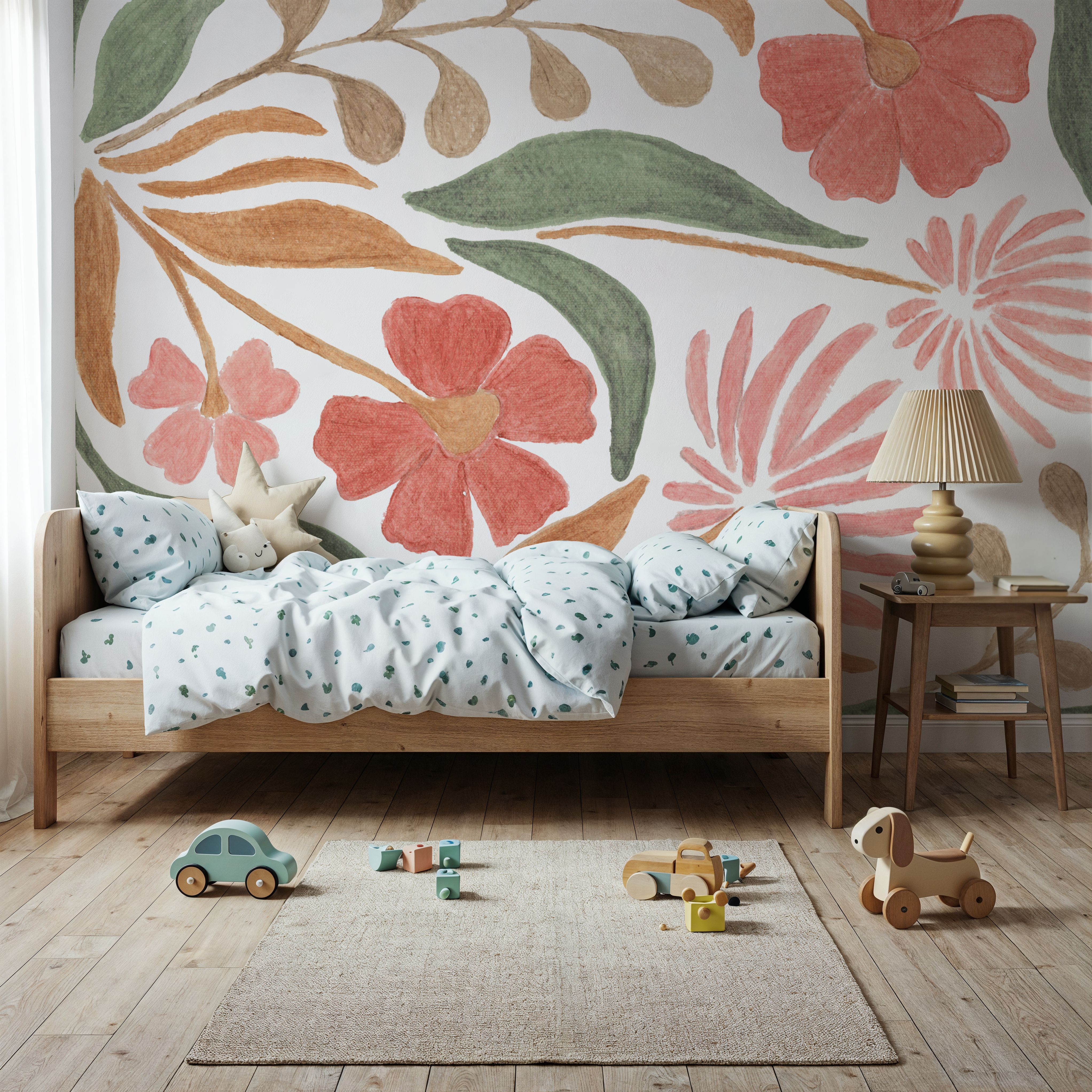 Floral Abstract II on White