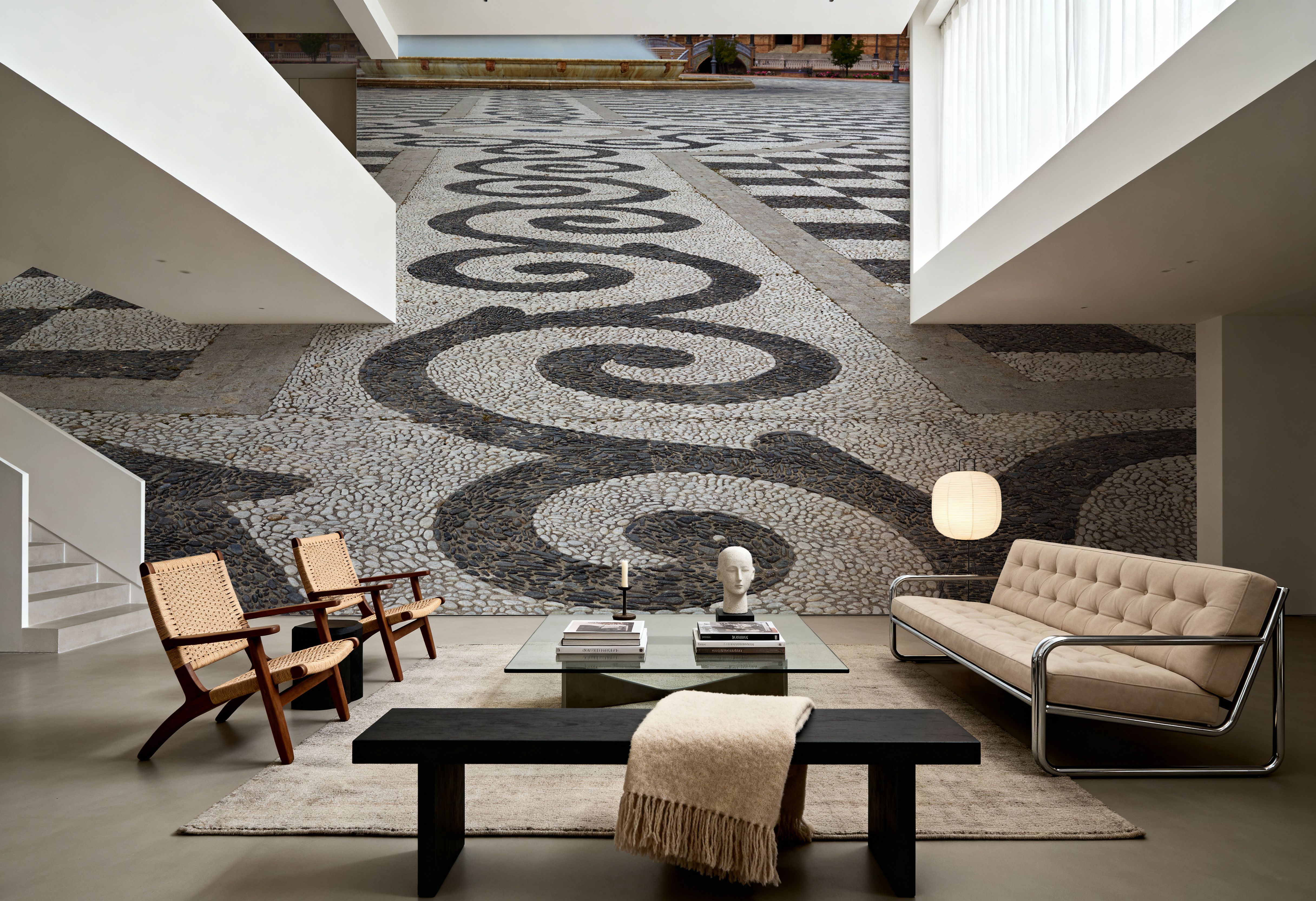 Seville Mosaic, Wallpaper