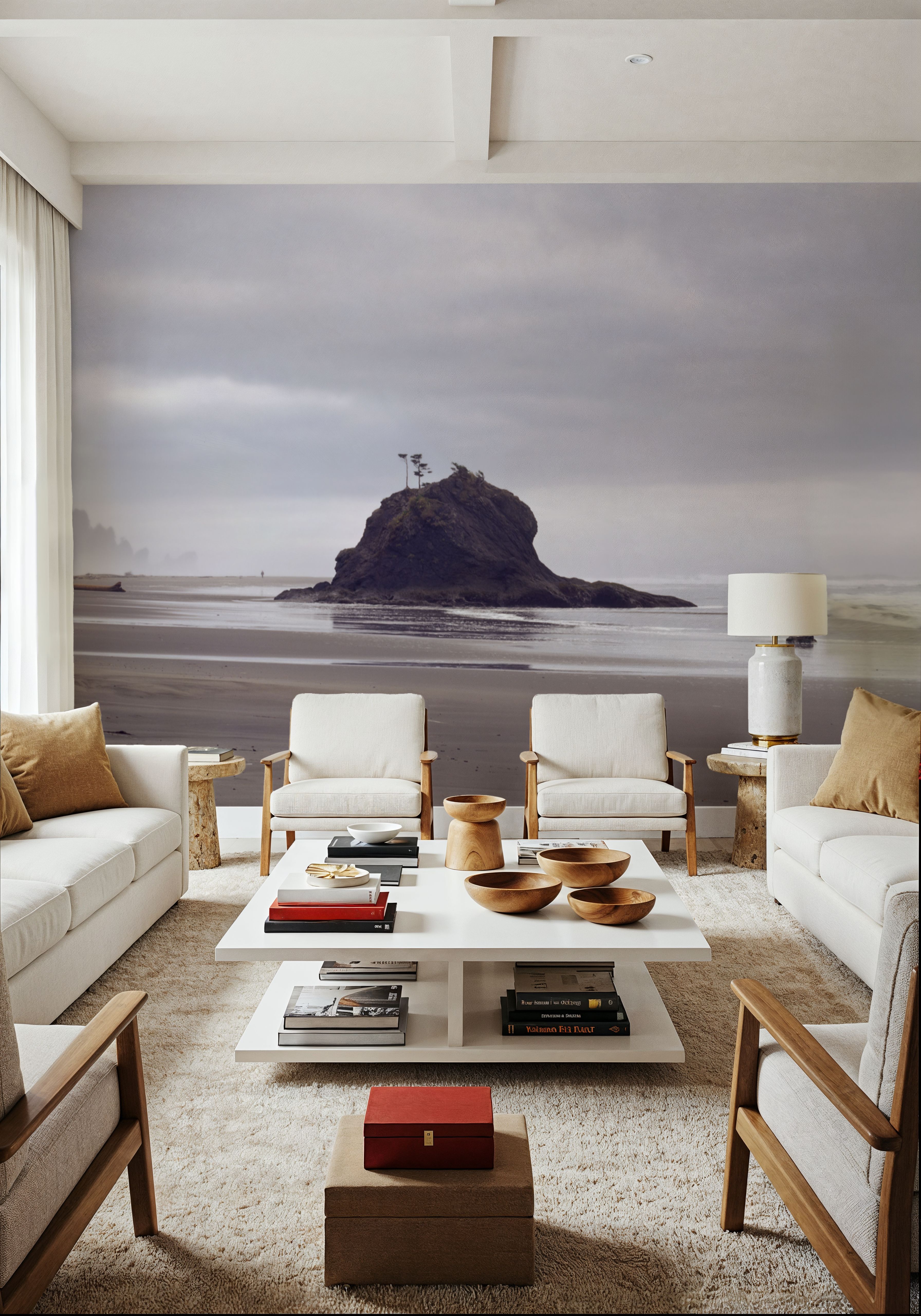 Misty Coastal Haven