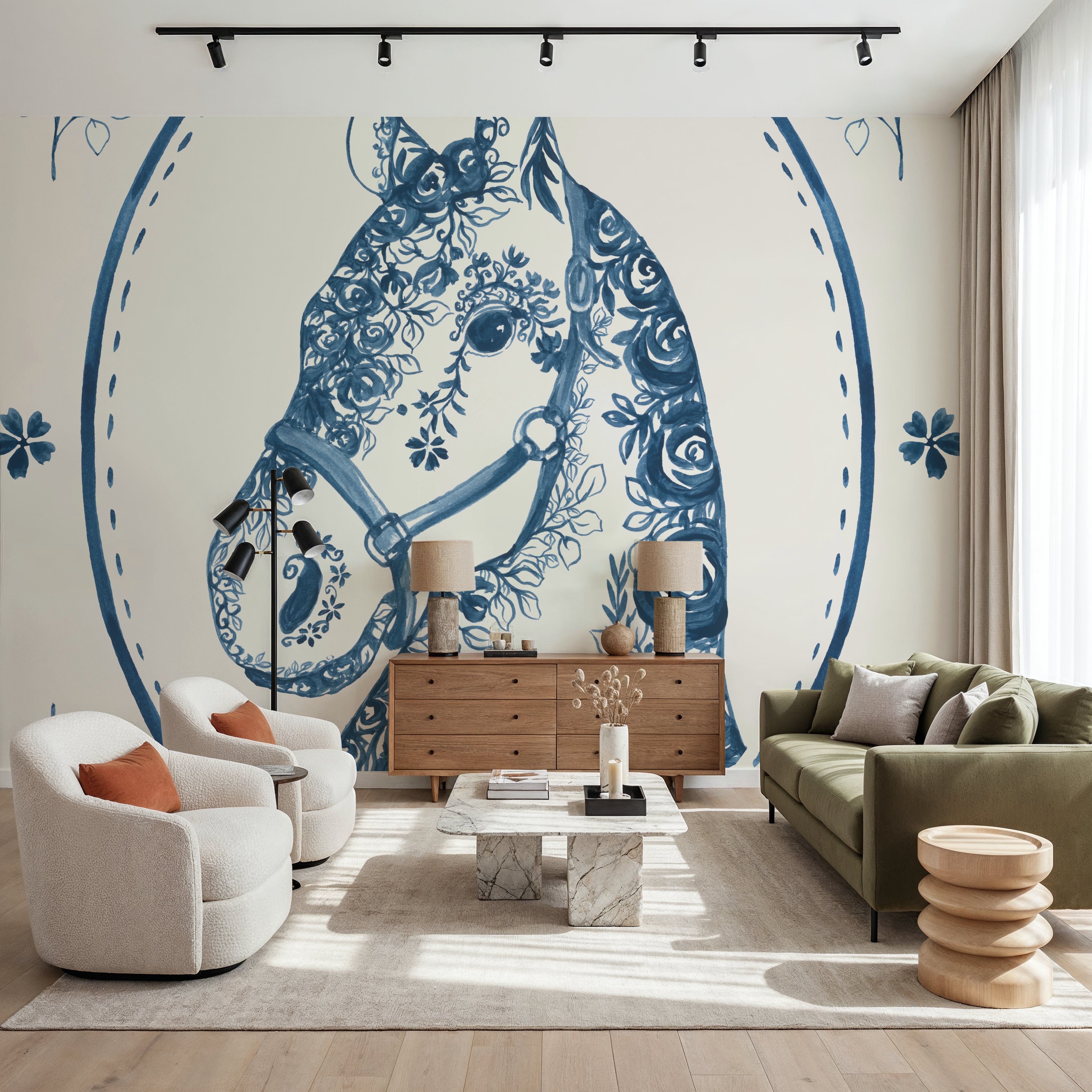 Chinoiserie Cowgirl II