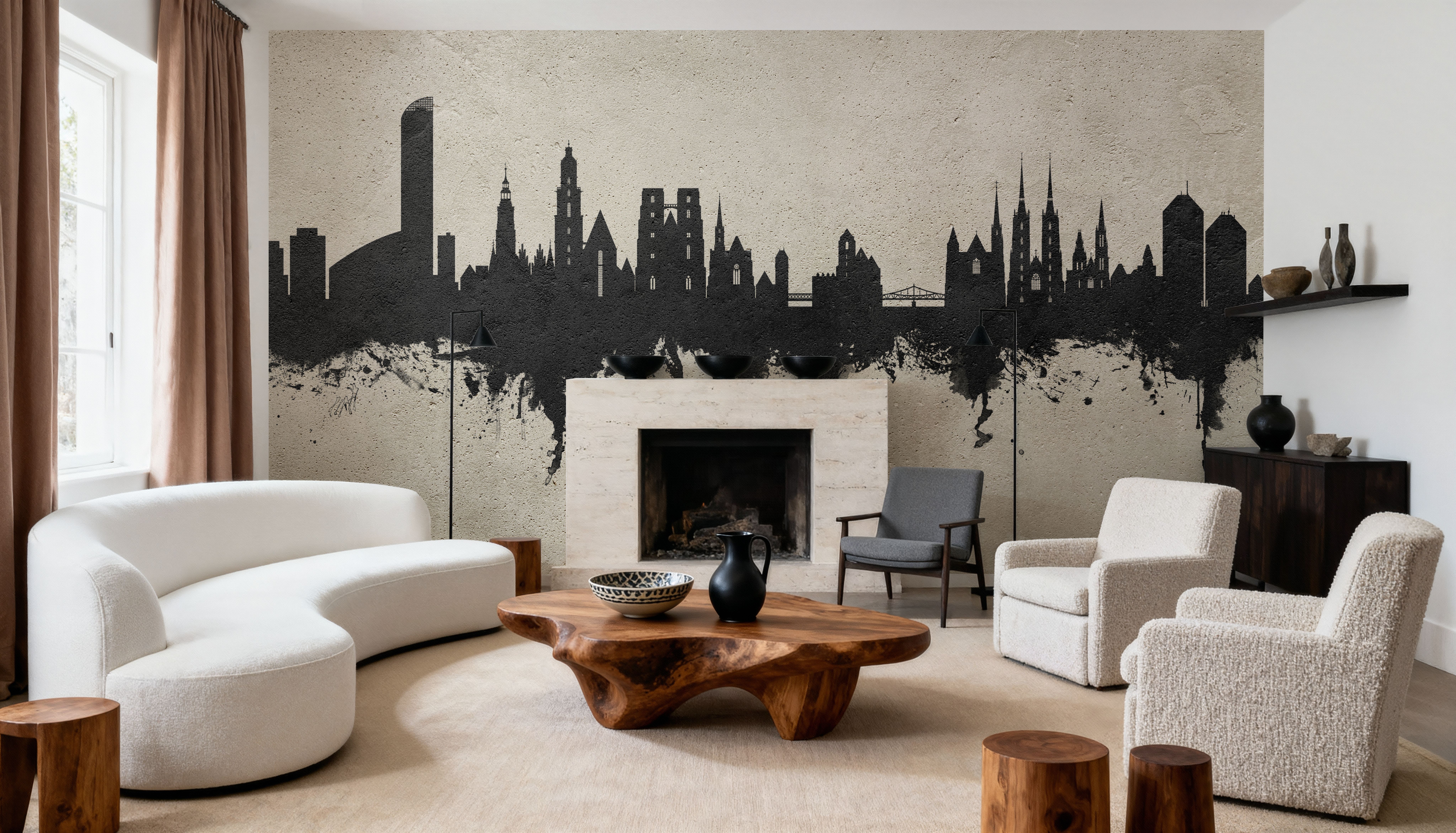 Wroclaw Poland Skyline Concrete