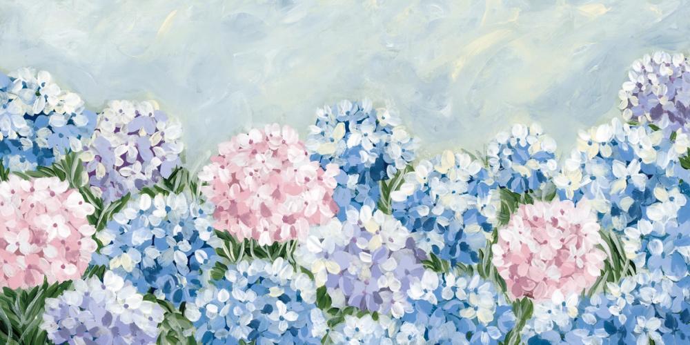 Hydrangea Meadow I Pink