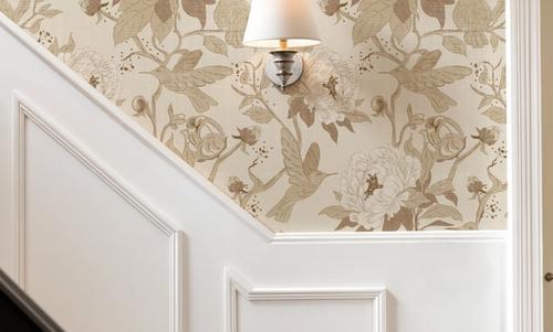 Peony Toile, Beige