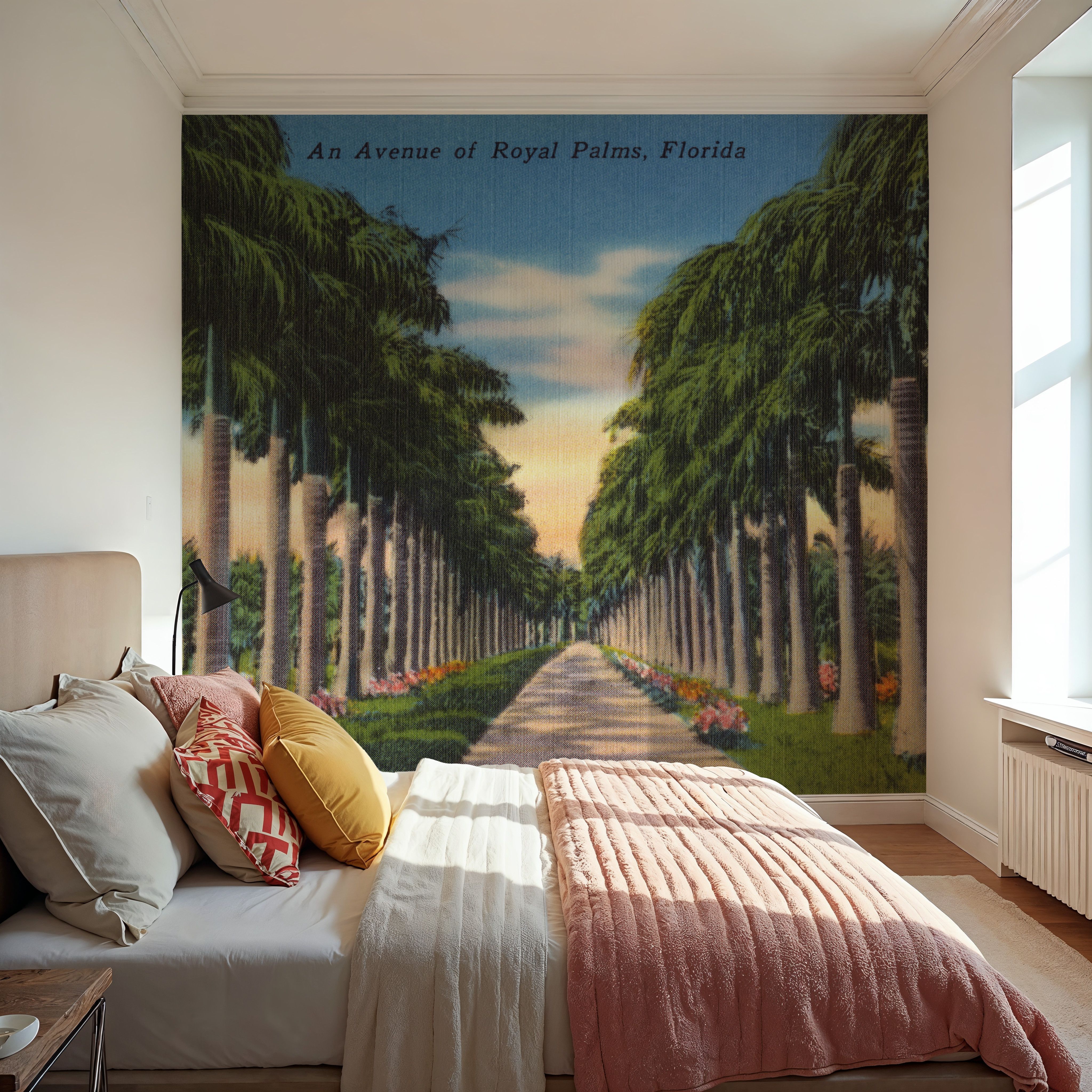 Greetings from Royal Palms - Screenprint Postcard