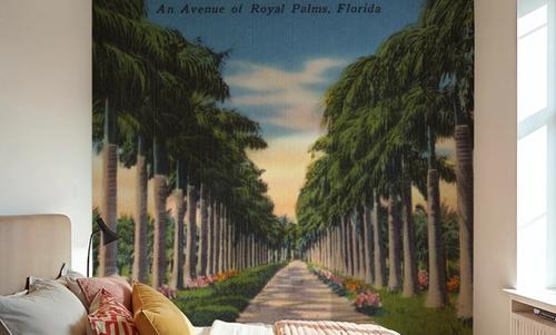 Greetings from Royal Palms - Screenprint Postcard