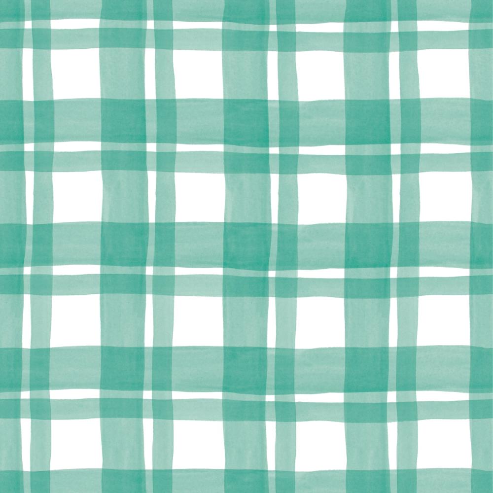Summer Plaid Turqouise