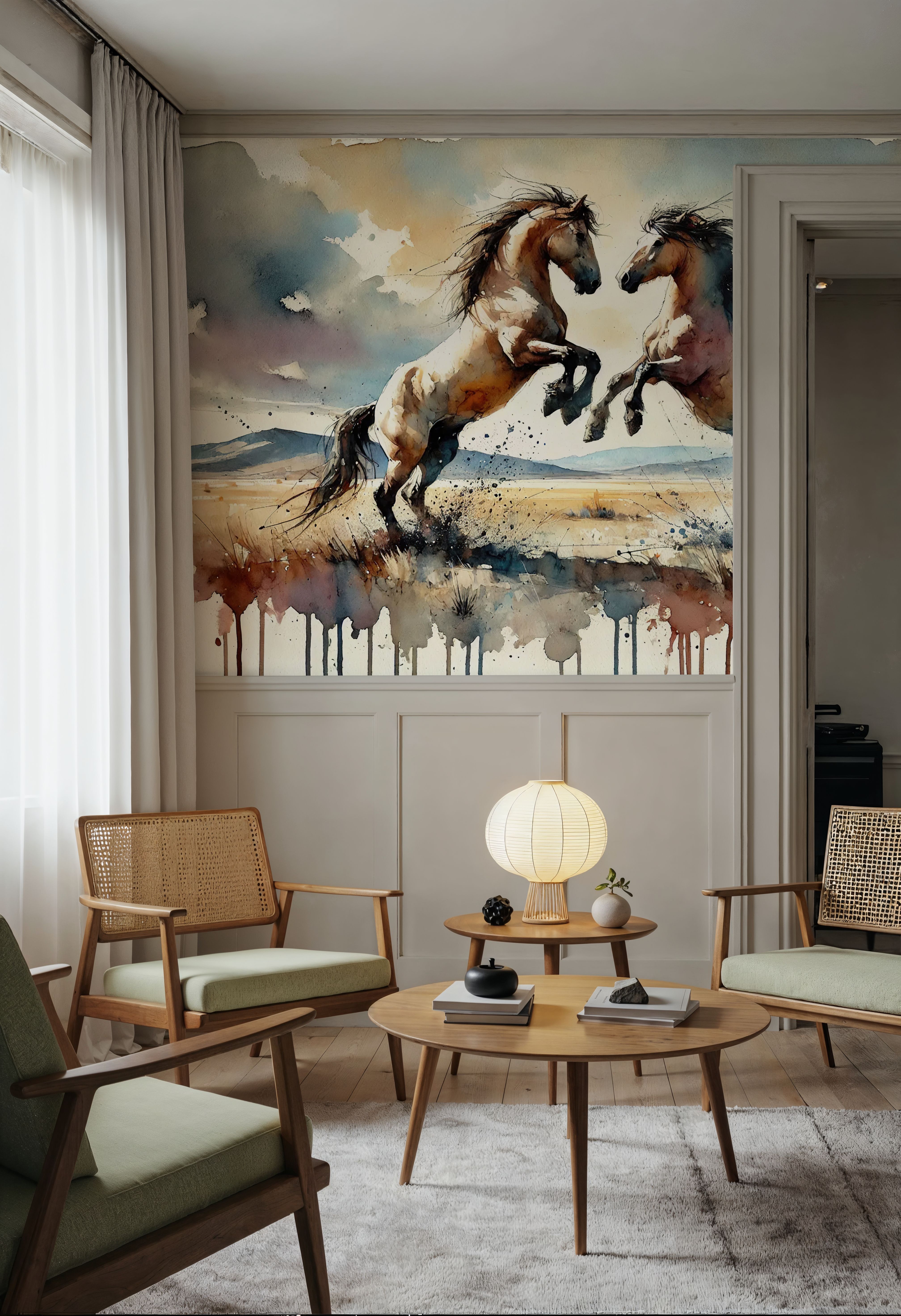 Wild Horses in Motion