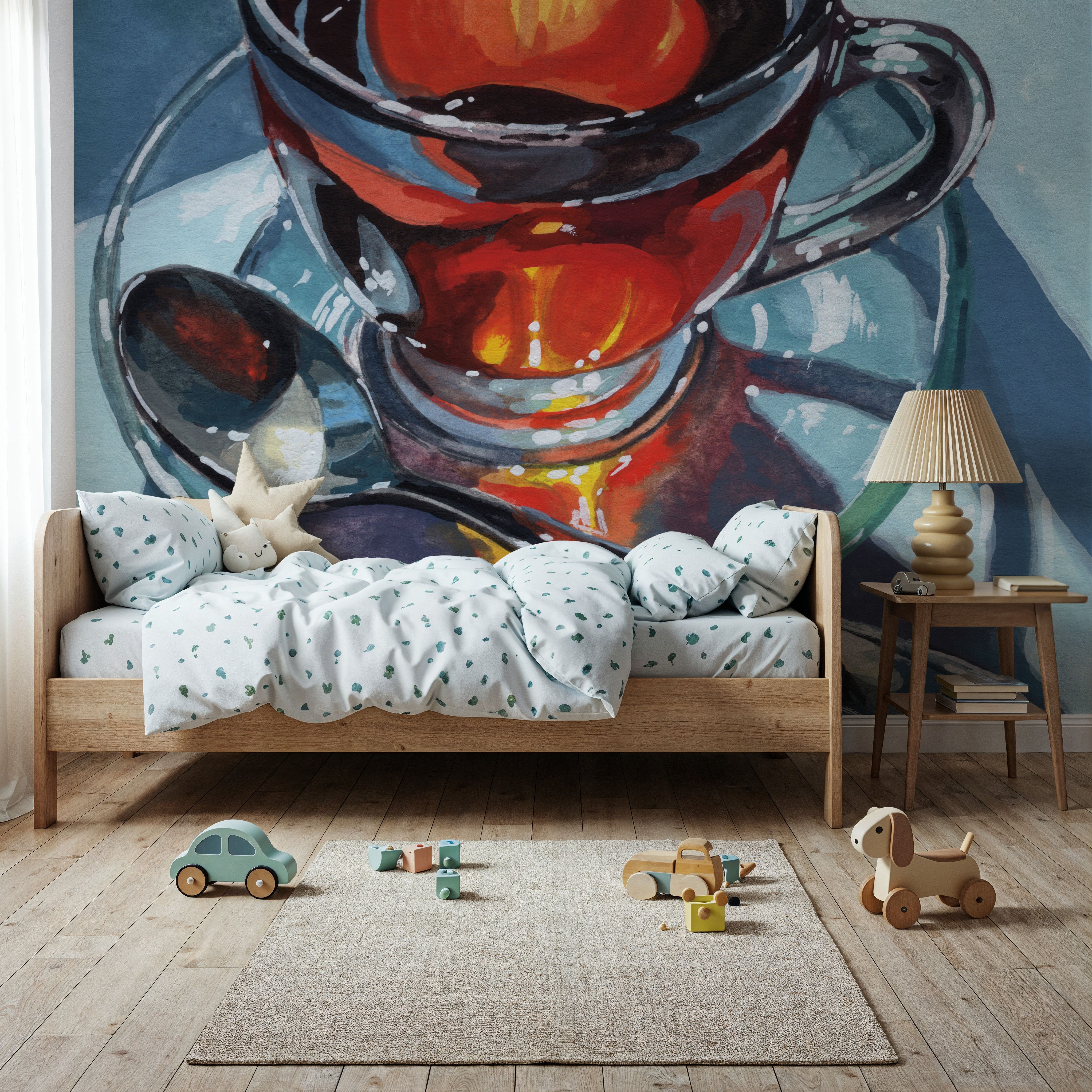 Clear Teacup Morning Light
