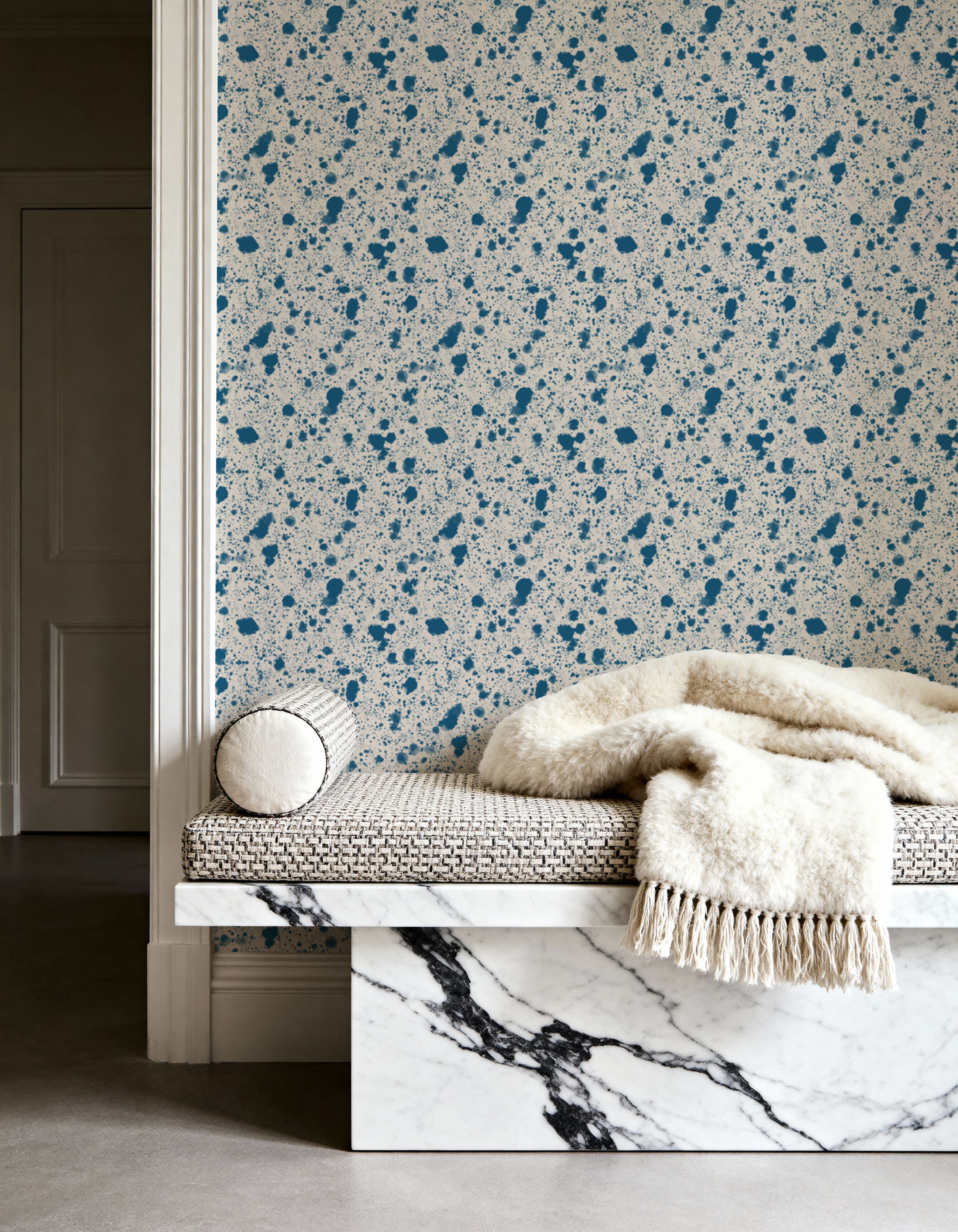 Quail Eggshell, Azure