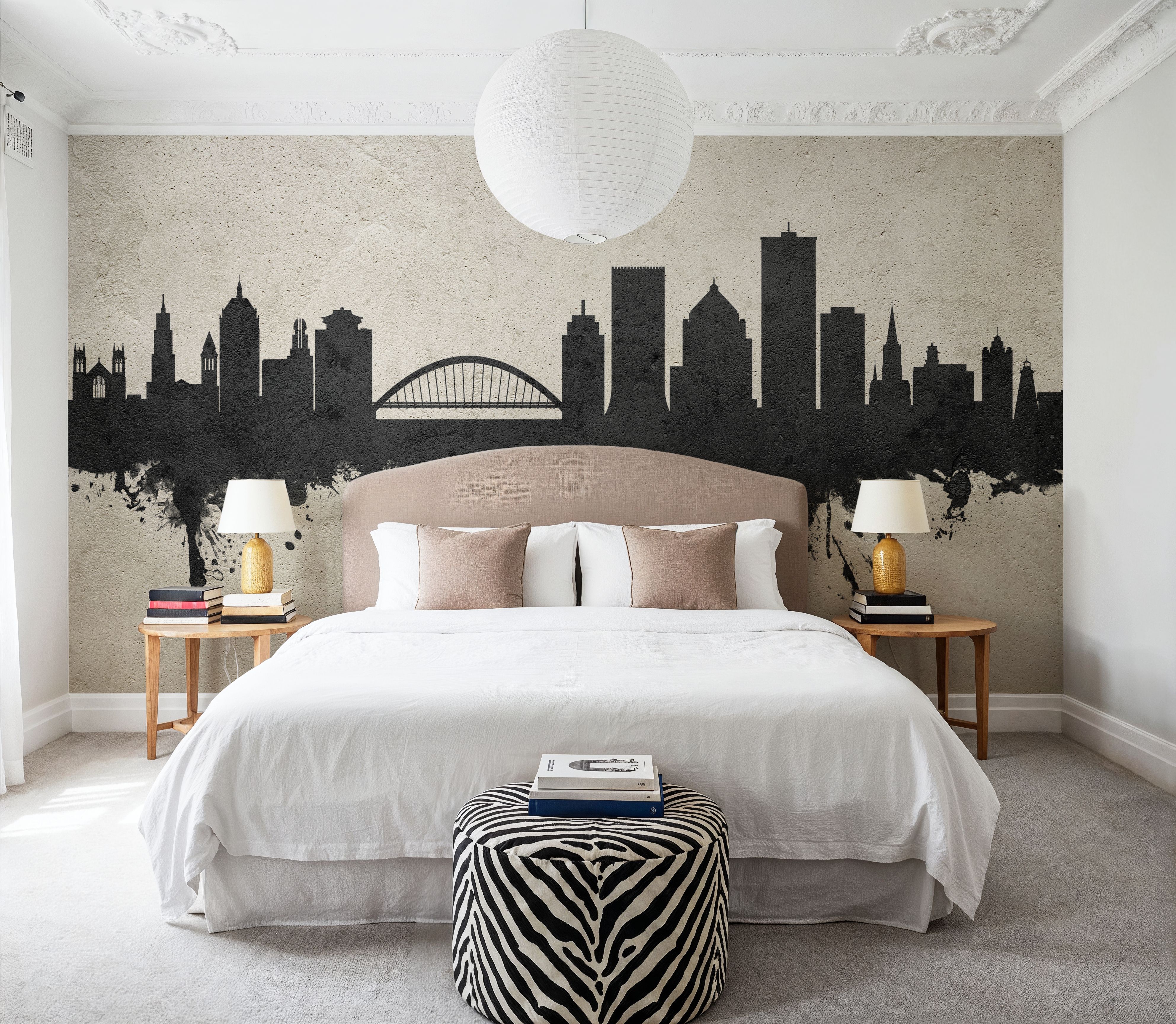 Rochester New York Skyline Concrete