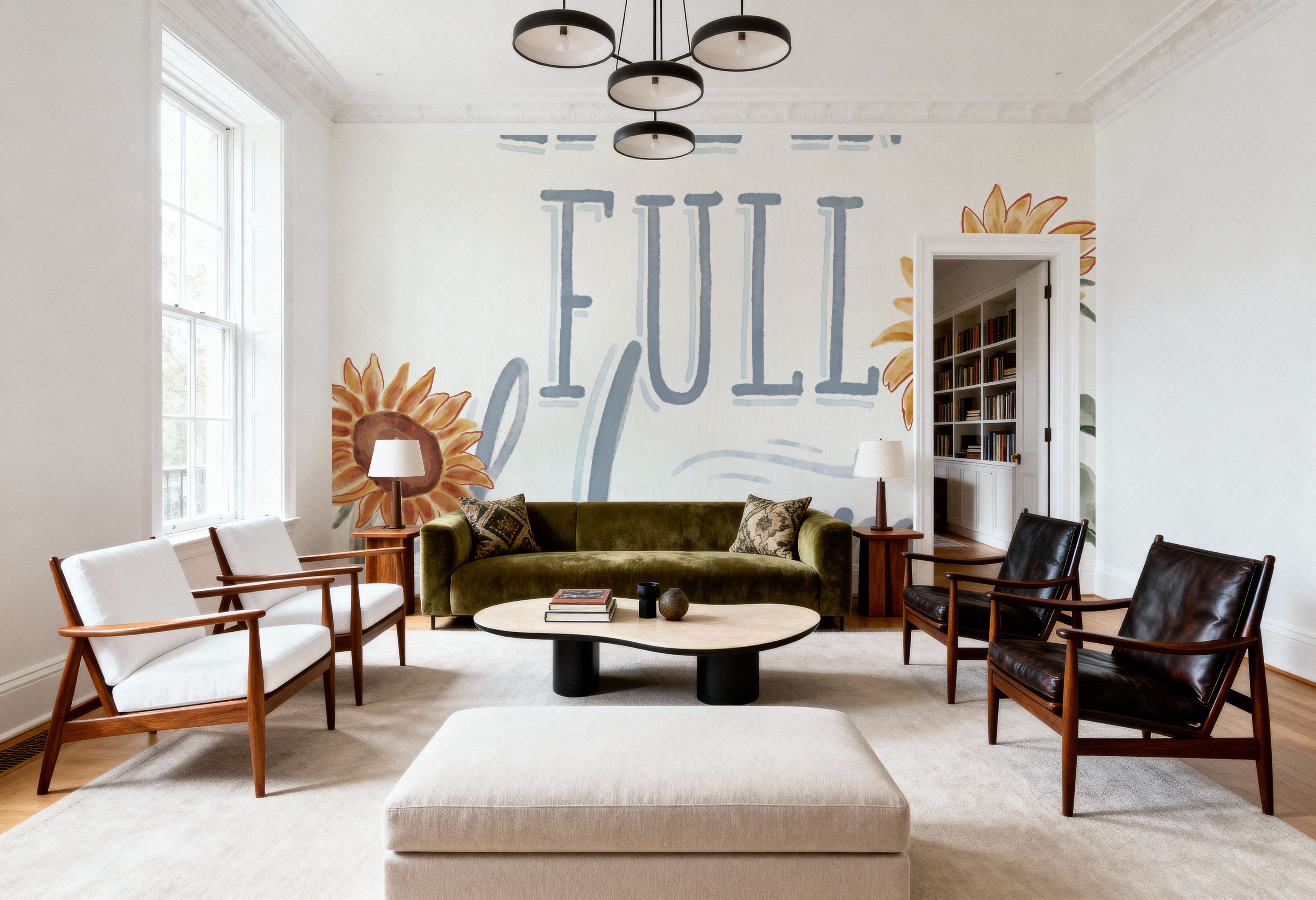 Sunflower Season VI White