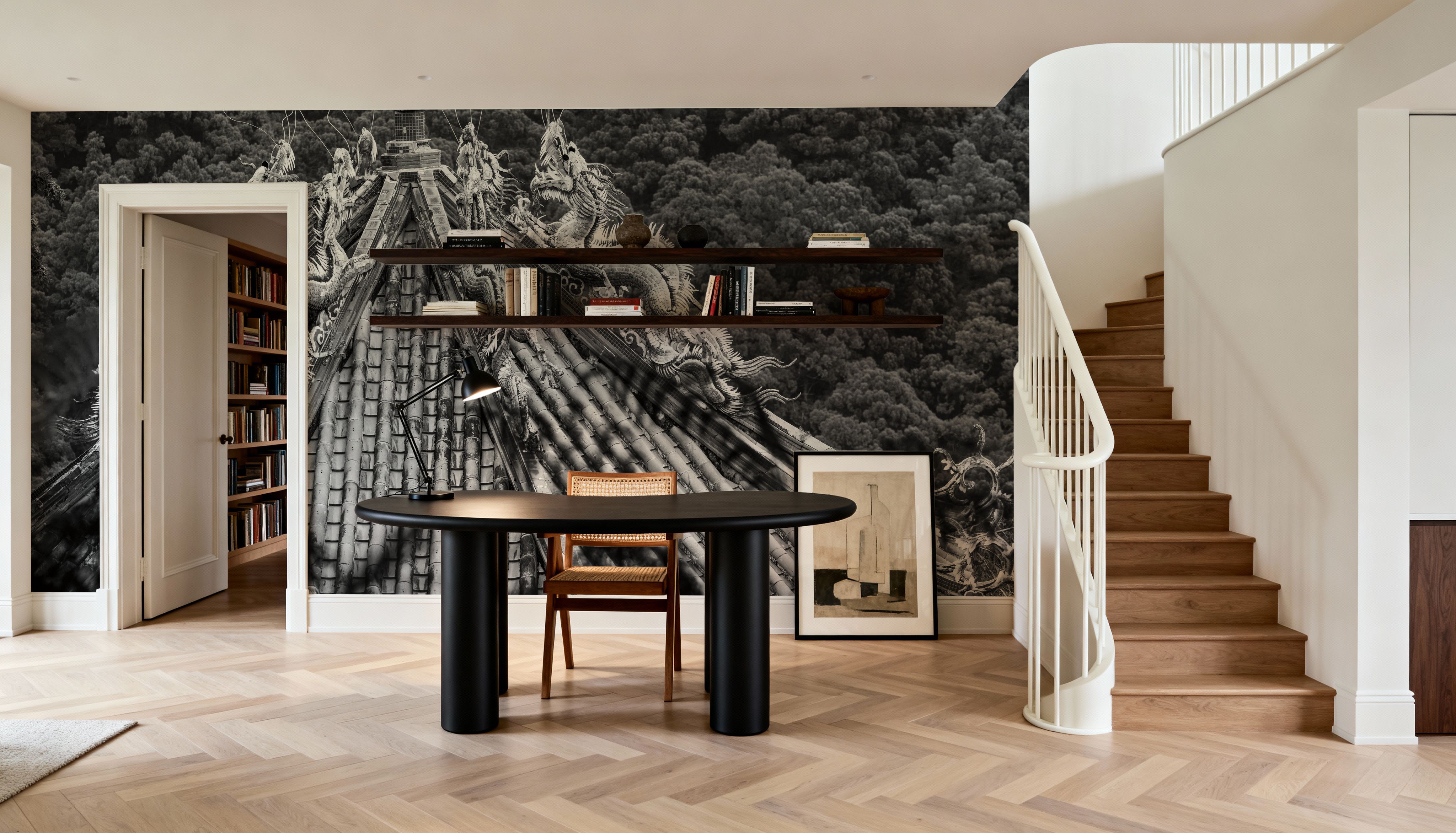 Kawara Roof II, Wallpaper