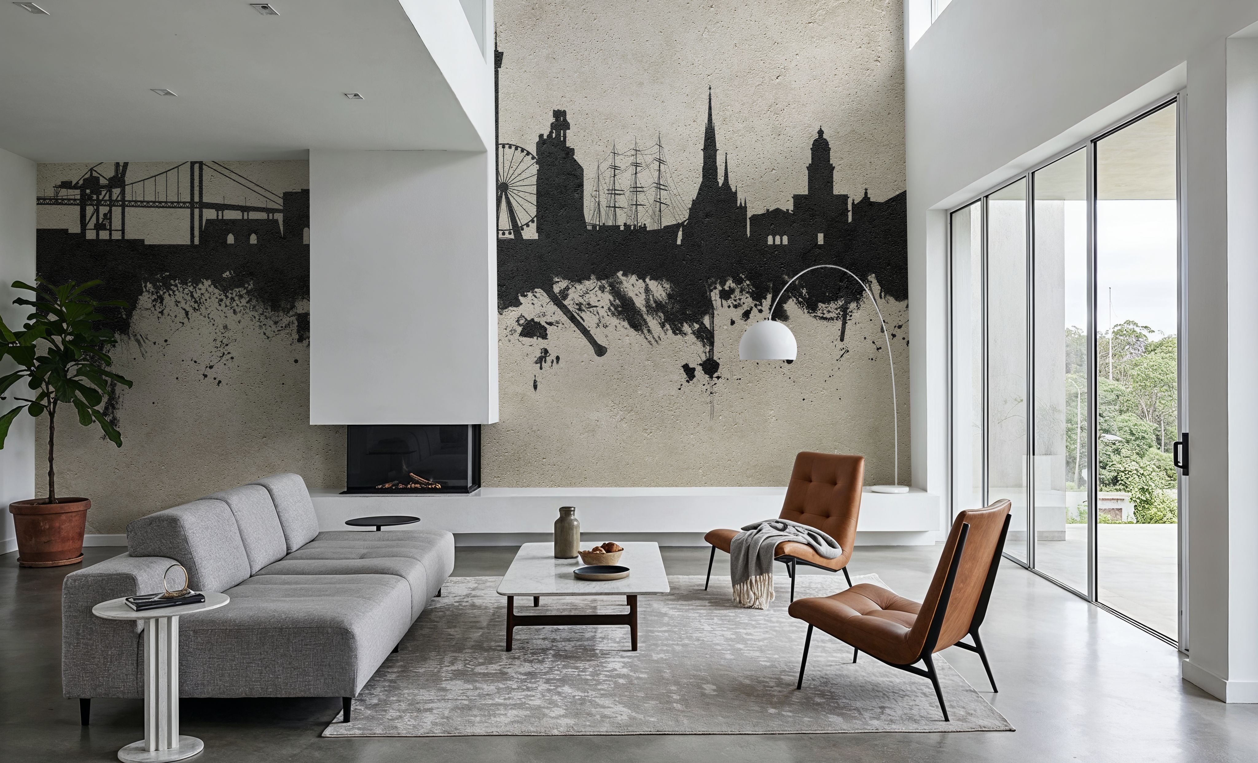 Gothenburg Skyline Concrete