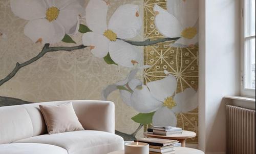 Dogwood on Gold