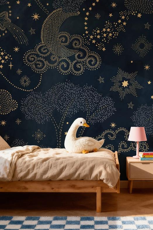 Moonlit Sky, Midnight