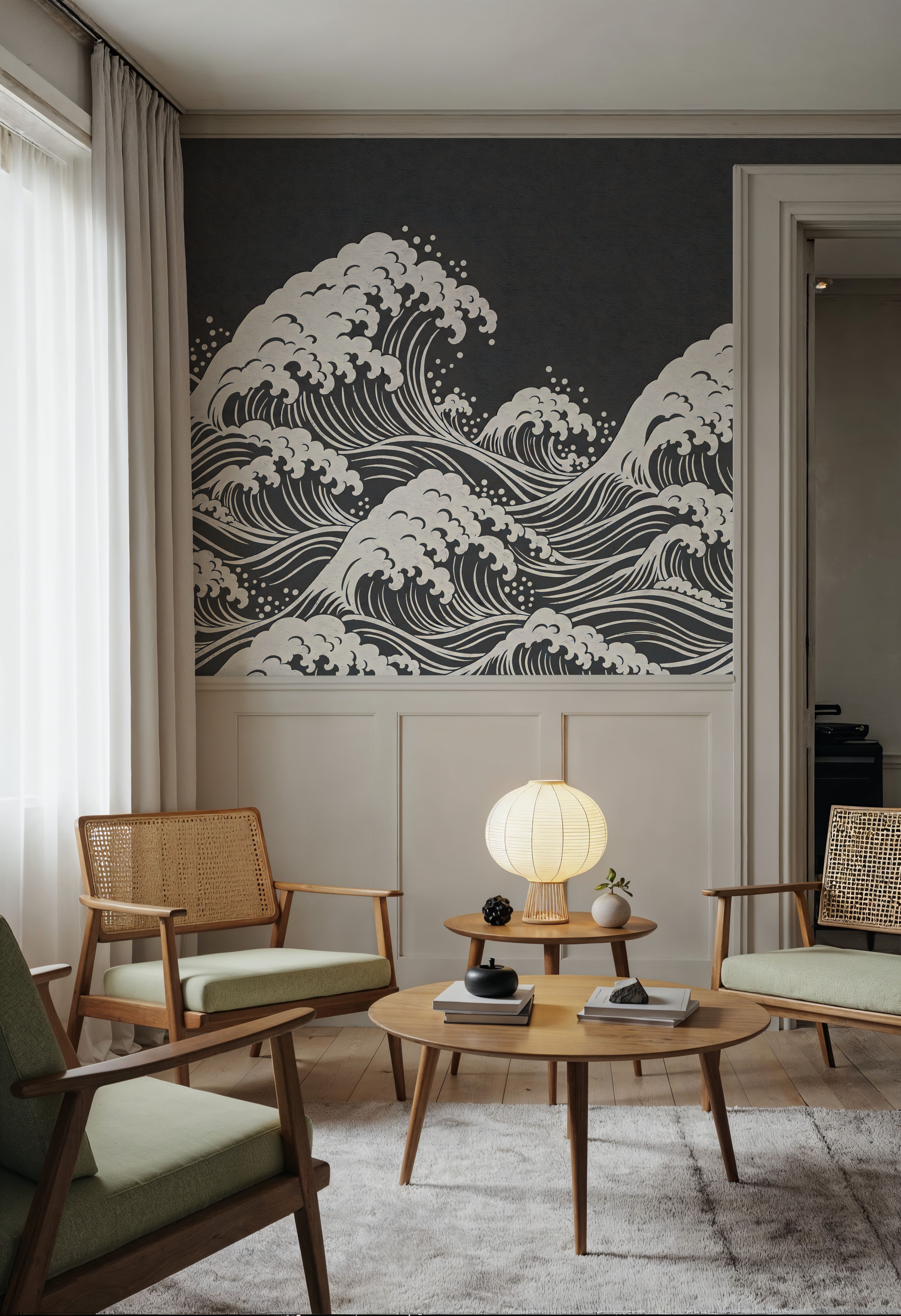 Edo Waves, Charcoal