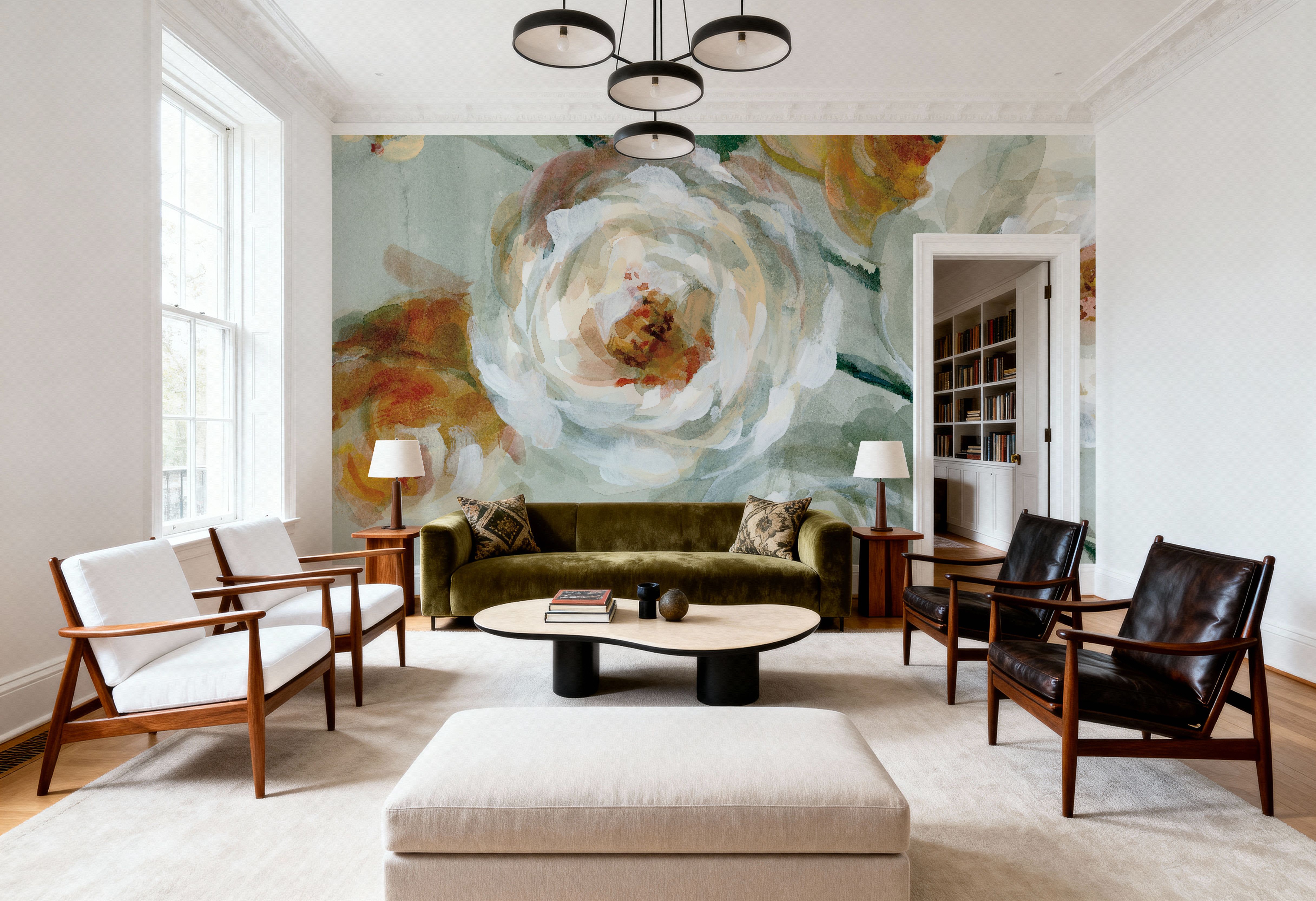 Fall Blossoms Panel IV