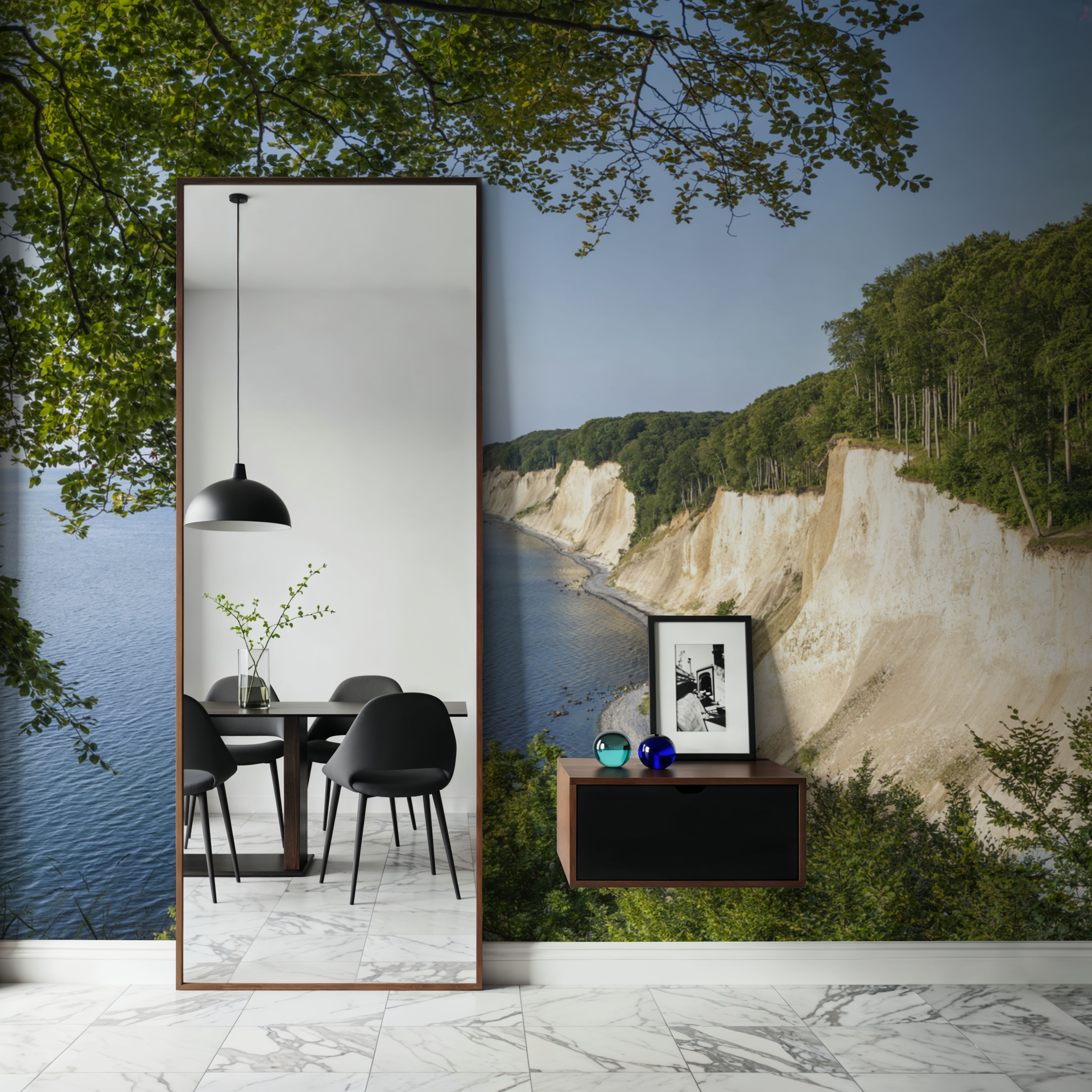 Chalk Cliffs Panorama