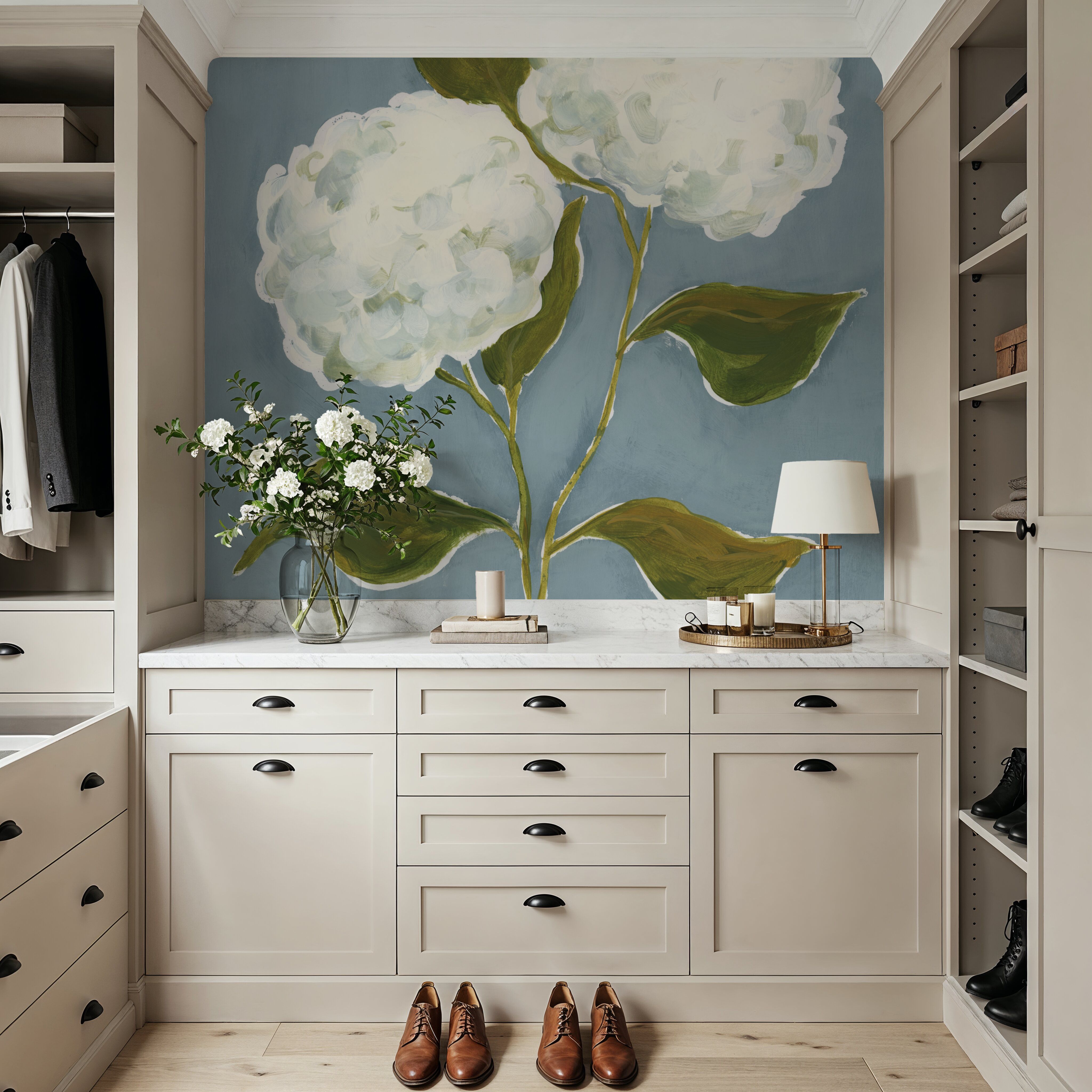 Dusty Blue Hydrangea I