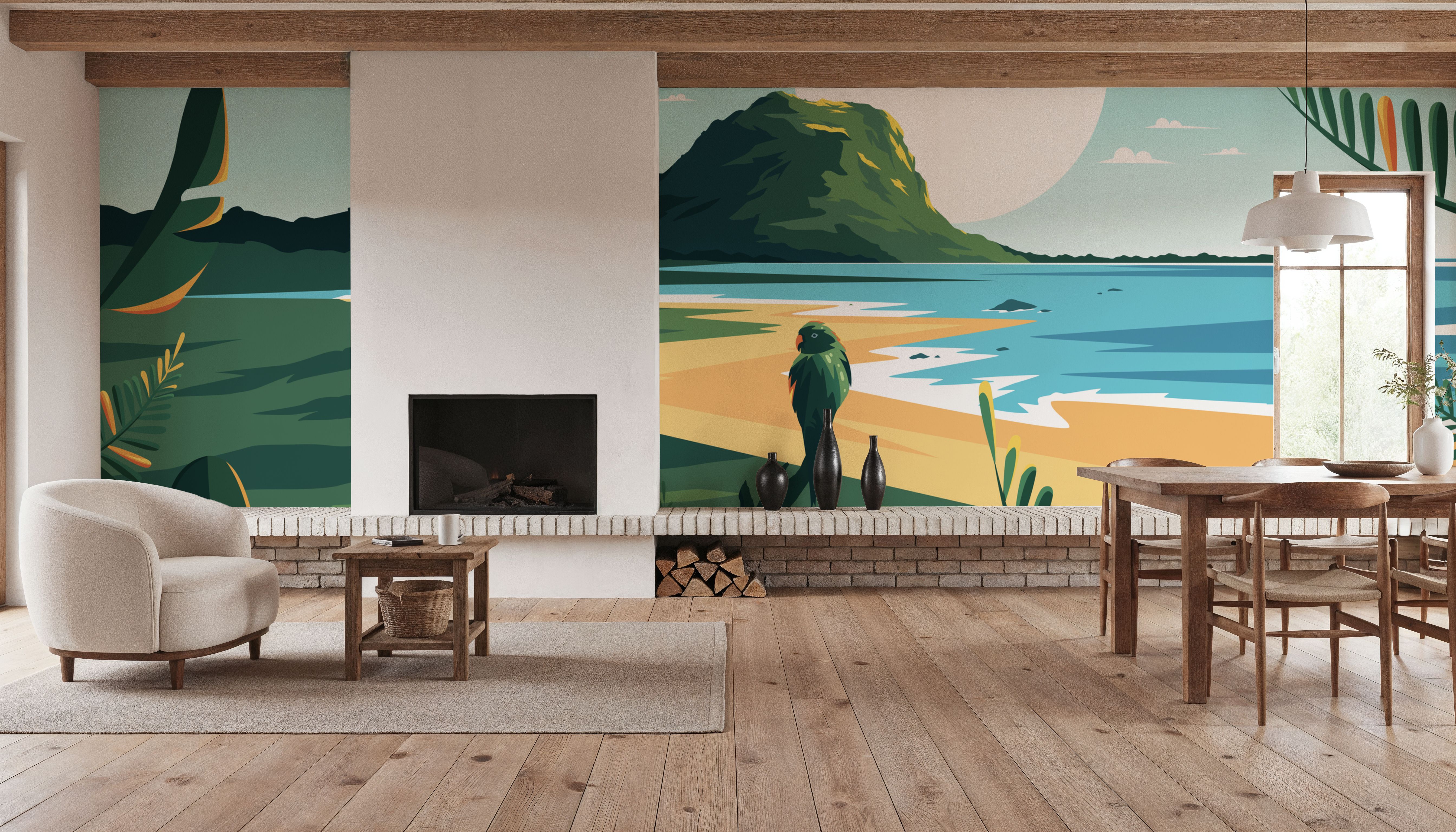 Travel Mauritius Sunrise, Wallpaper