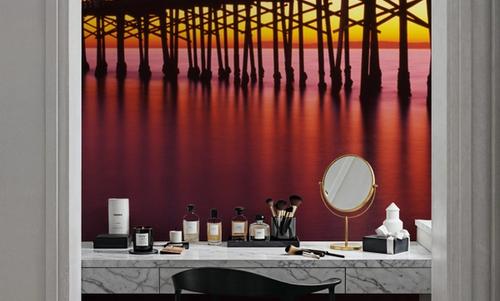 Illuminated Twilight Pier