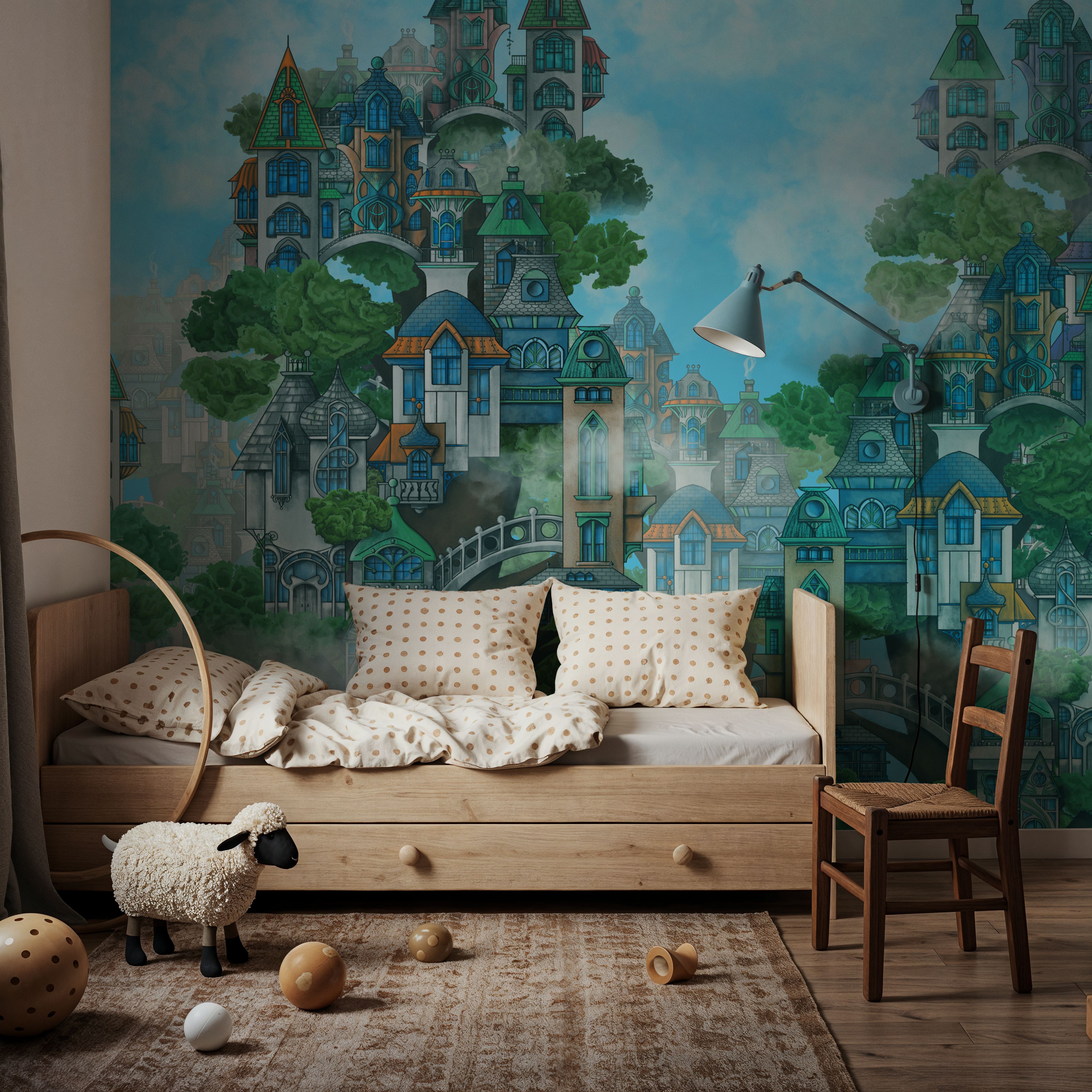 Treehouse Neighborhood Cool Bright