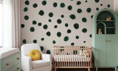 Dalmatian, Bottle Green