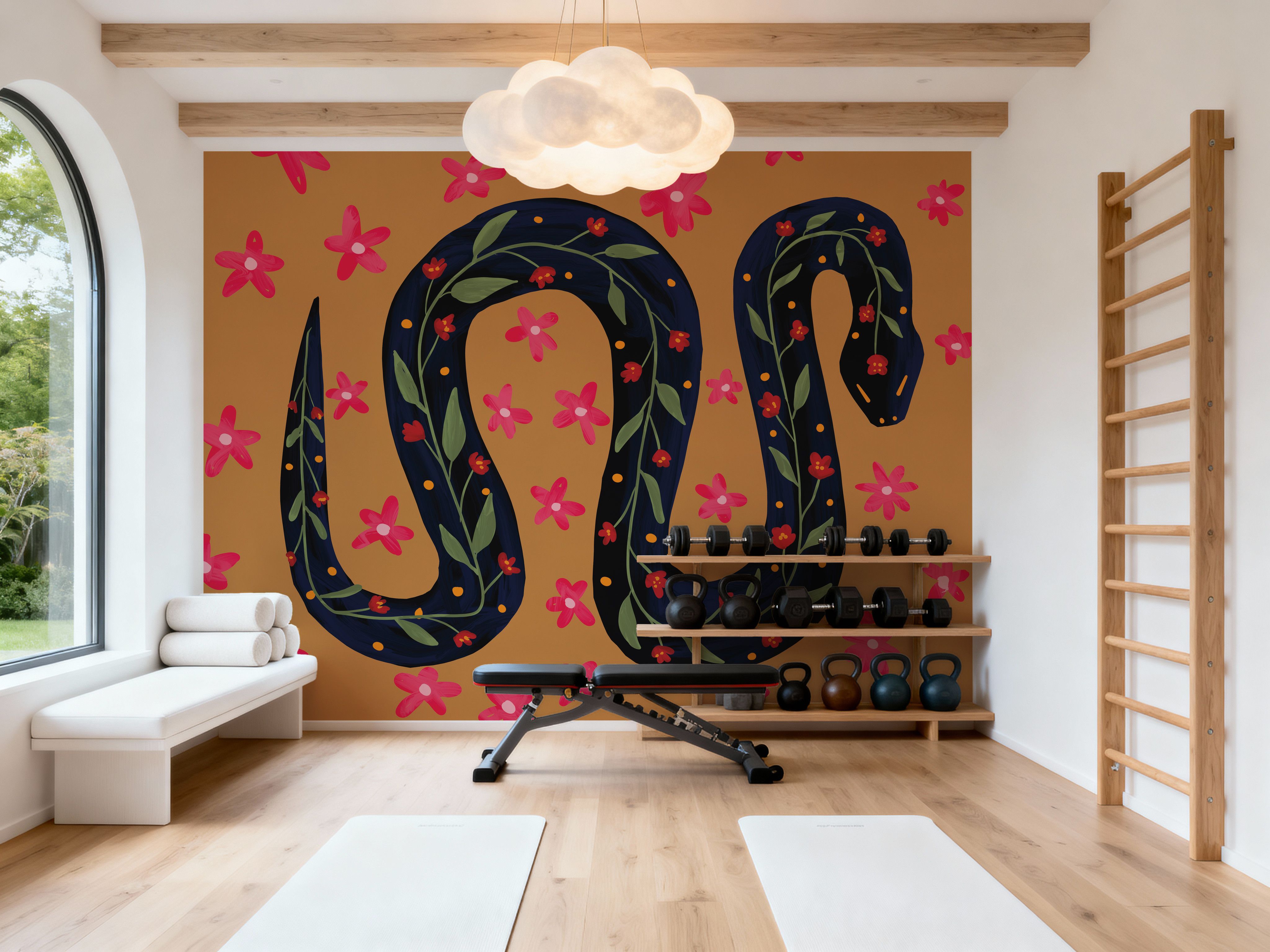 Folk Garden Snake II
