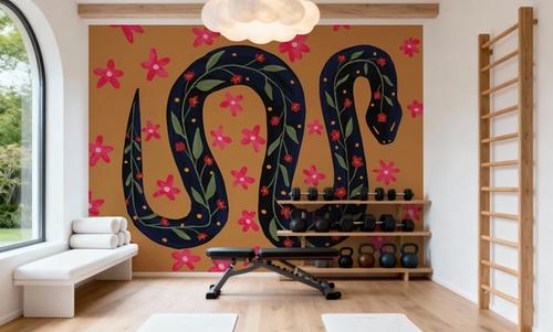 Folk Garden Snake II