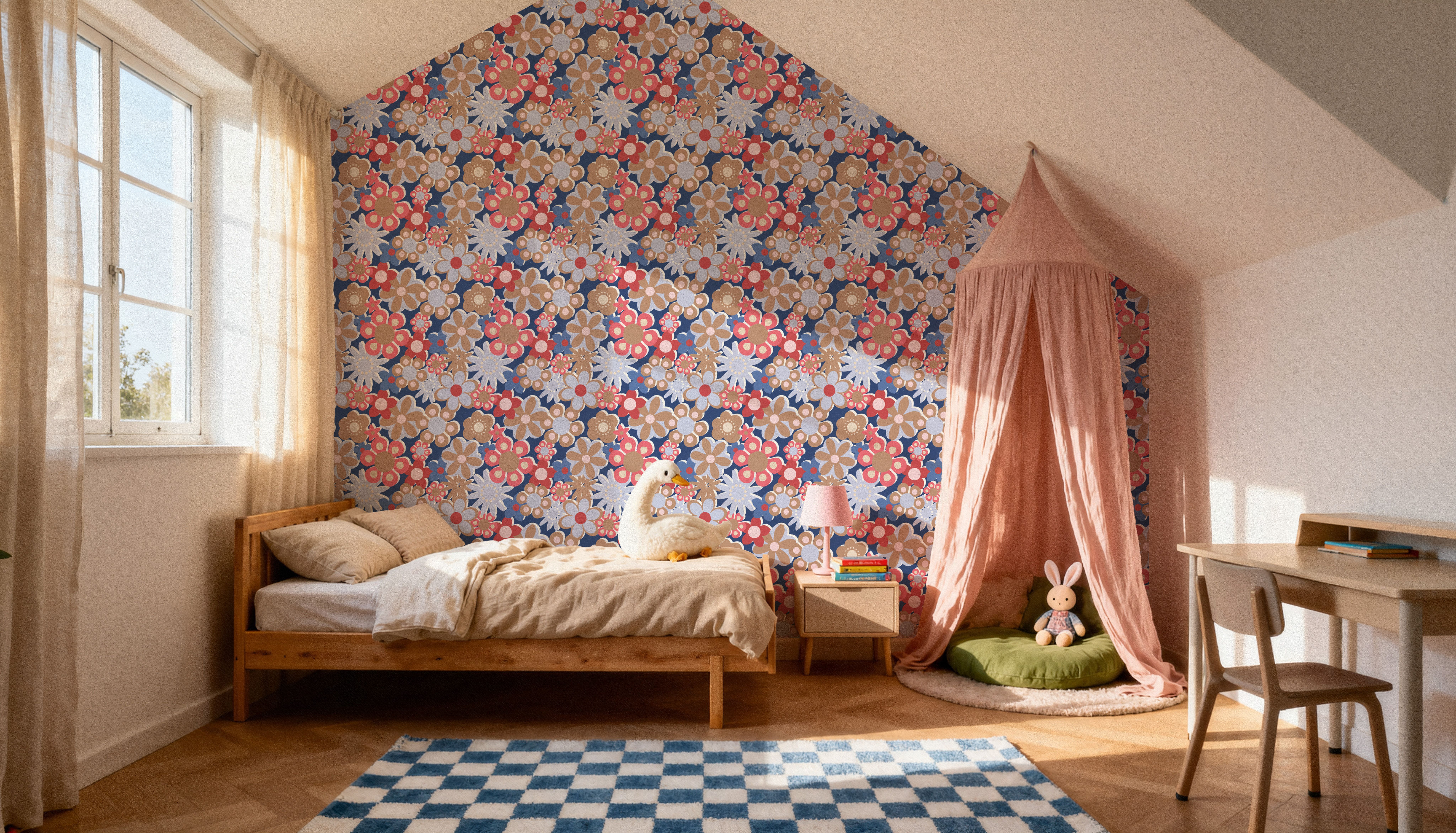 Flower Power, Blue