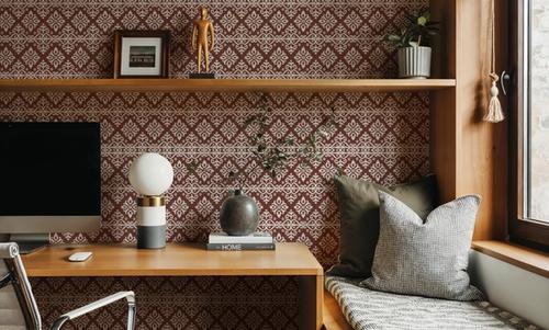Amadora Squares Brown