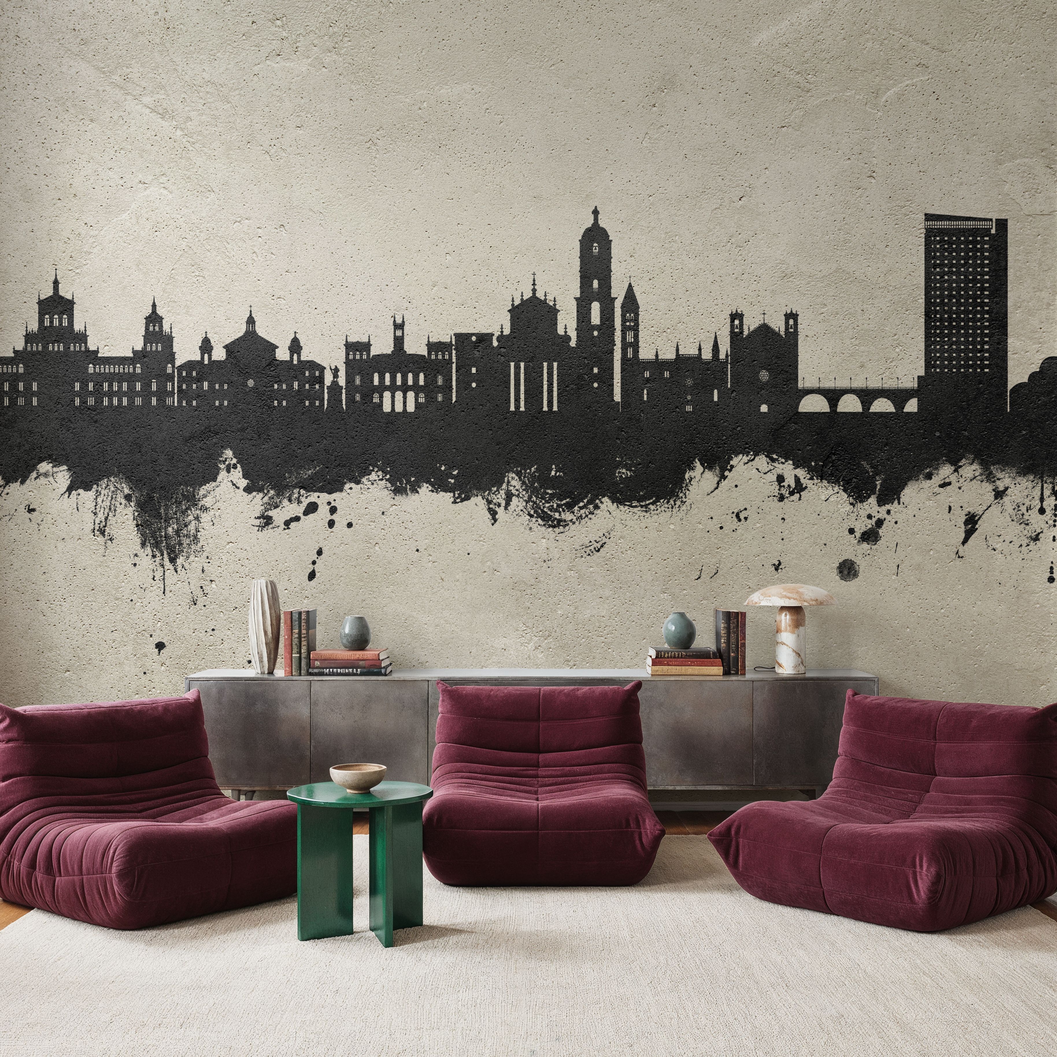 Valladolid Spain Skyline Concrete