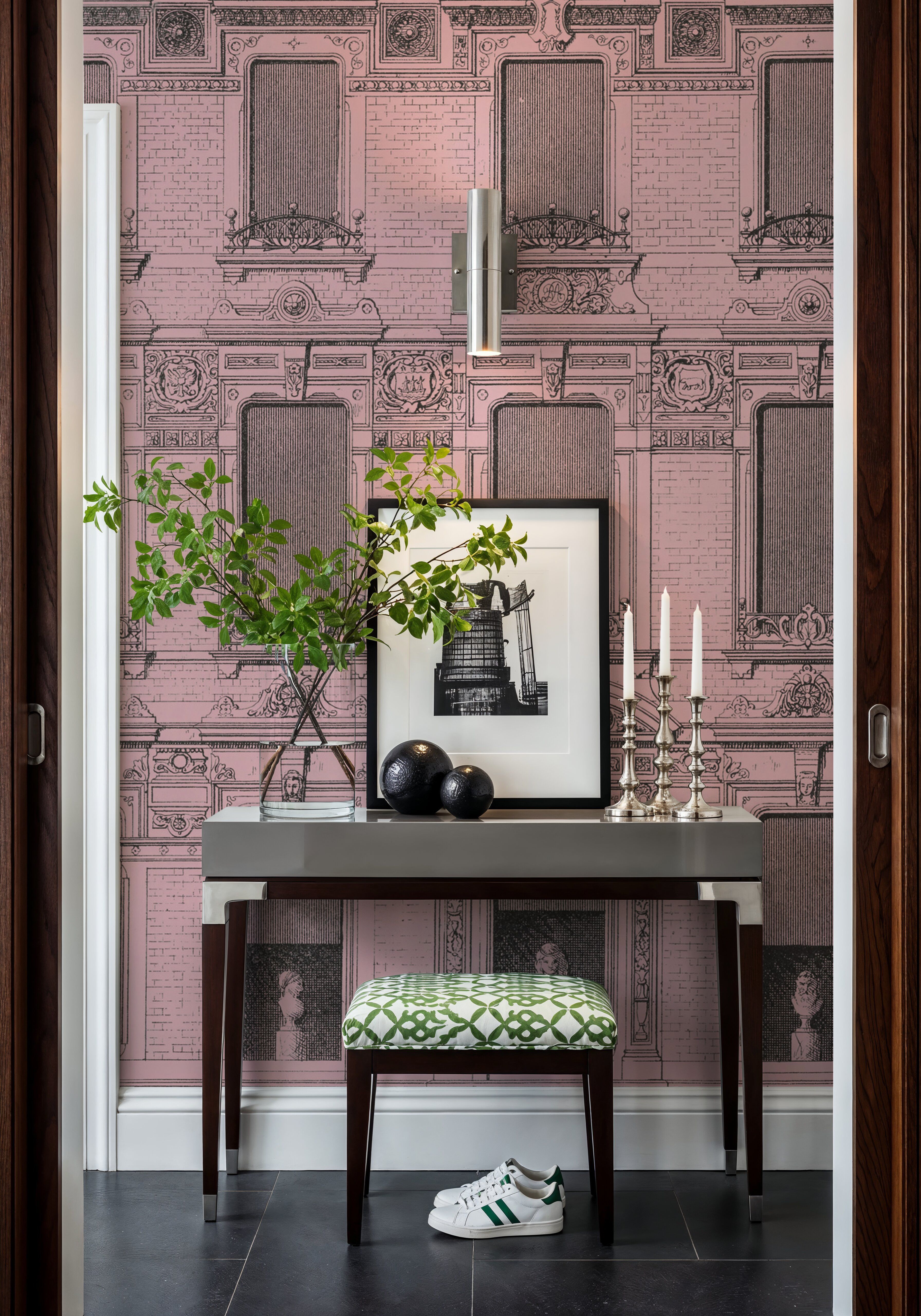 Vintage Facade, Pink