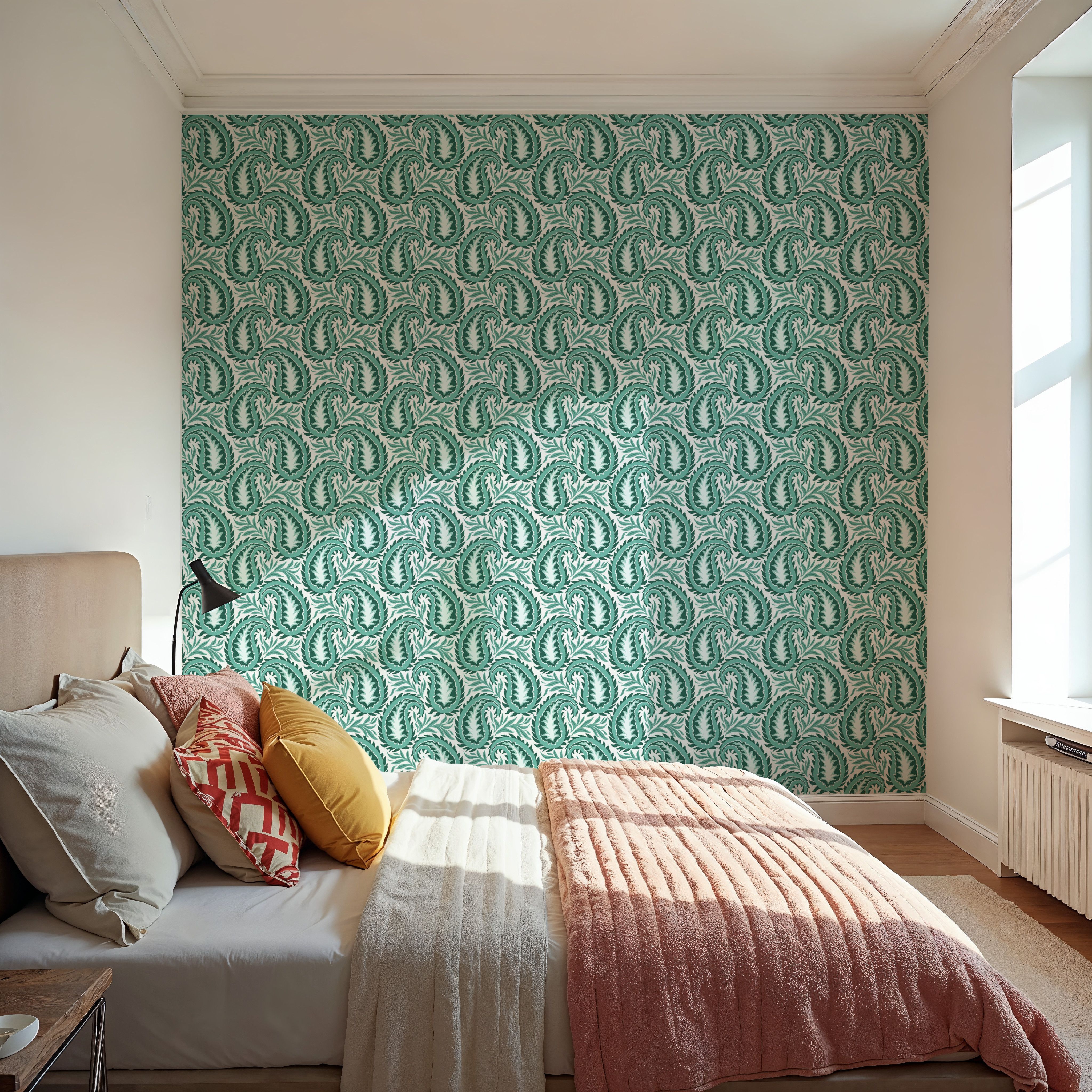 Botanical Paisley, Turqouise