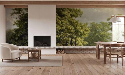Painted Oak Landscape
