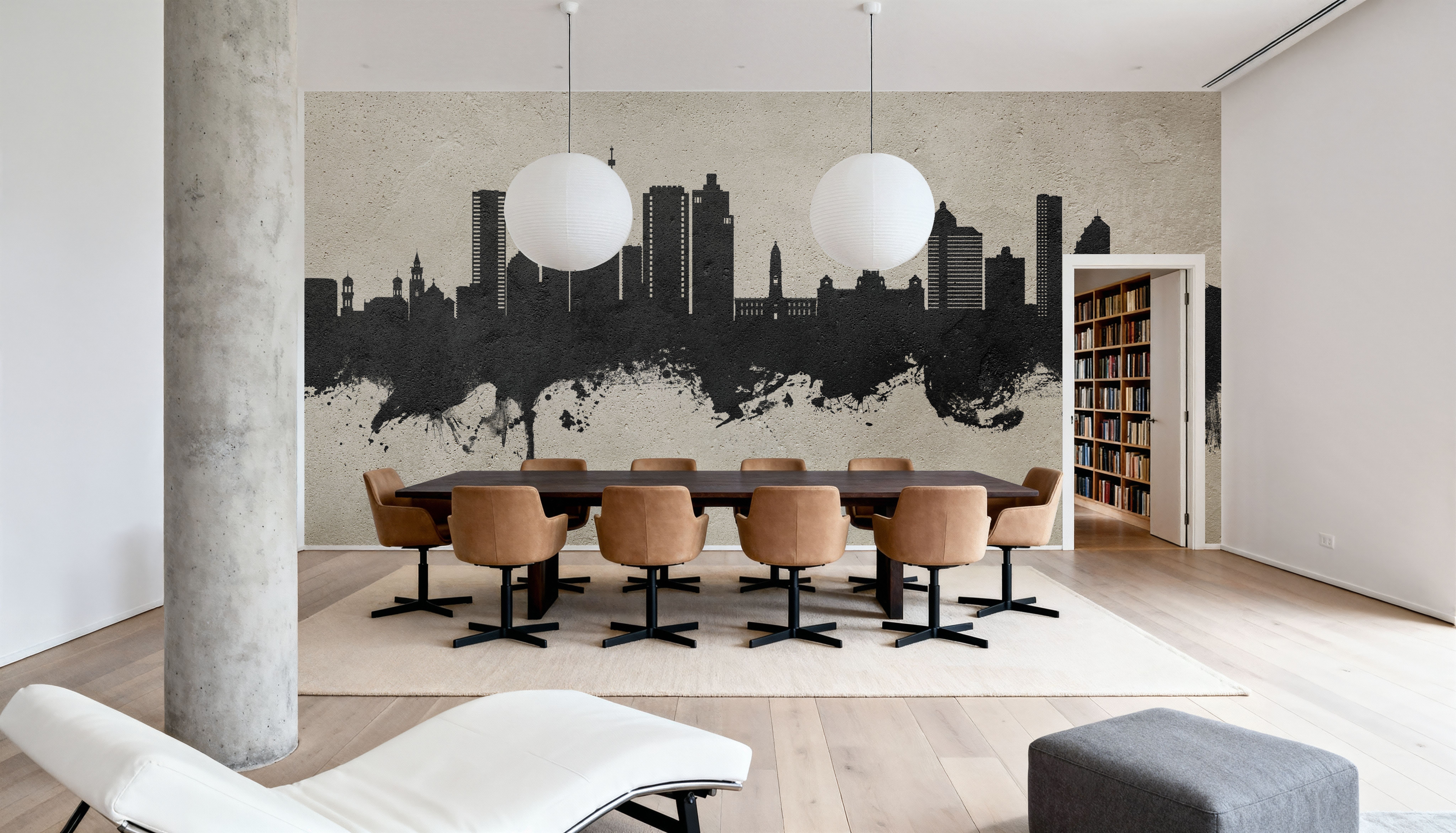 Durban South Africa Skyline Concrete