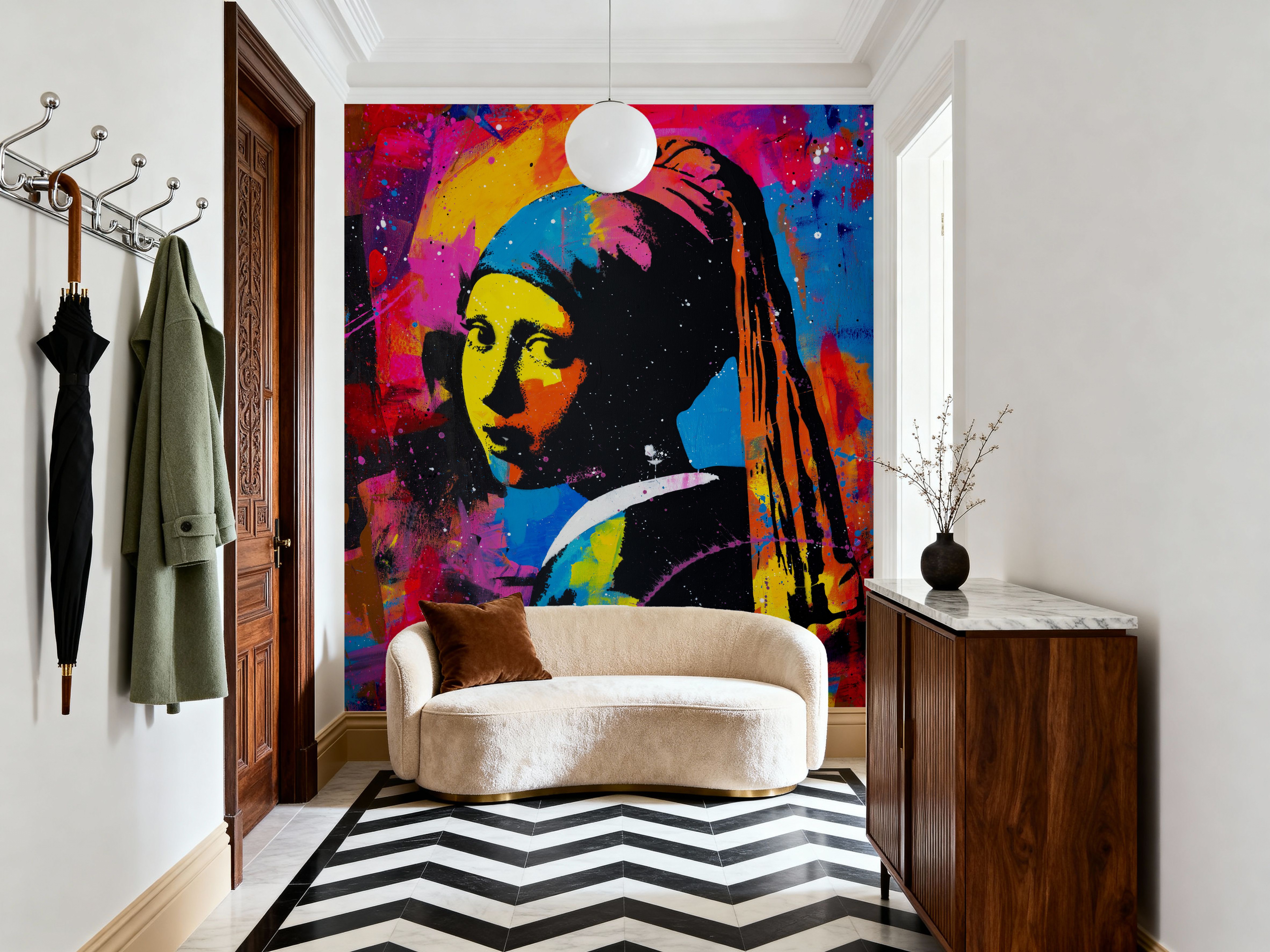 Girl with an Abstract Pearl