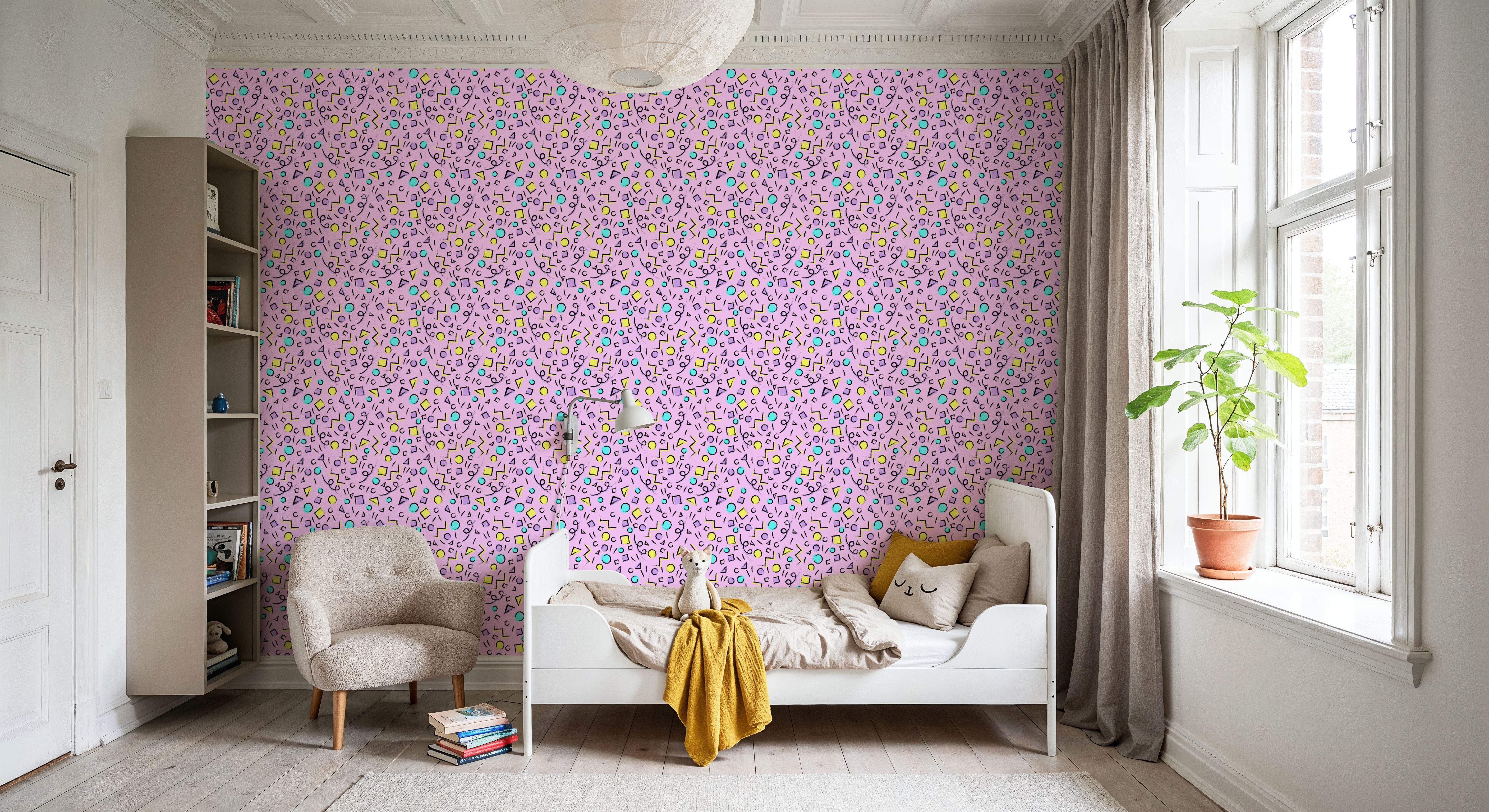 90's Confetti, Pink
