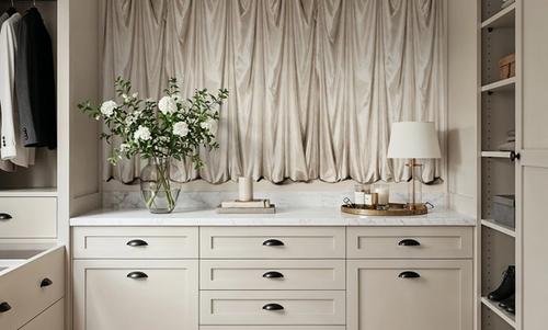 Medici Drapes, Cream