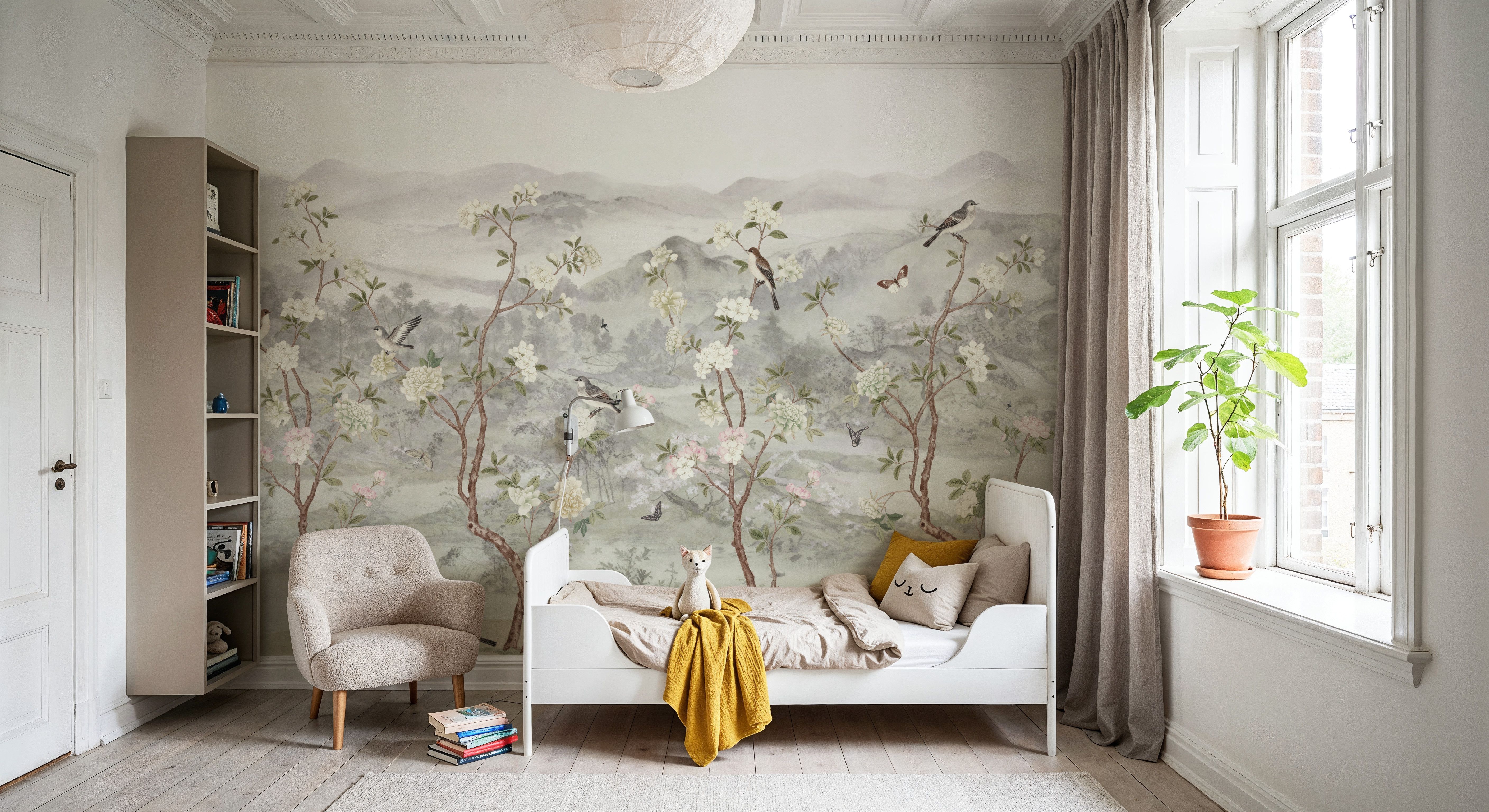 Peony Tree Landscape, Mist