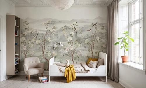 Peony Tree Landscape, Mist