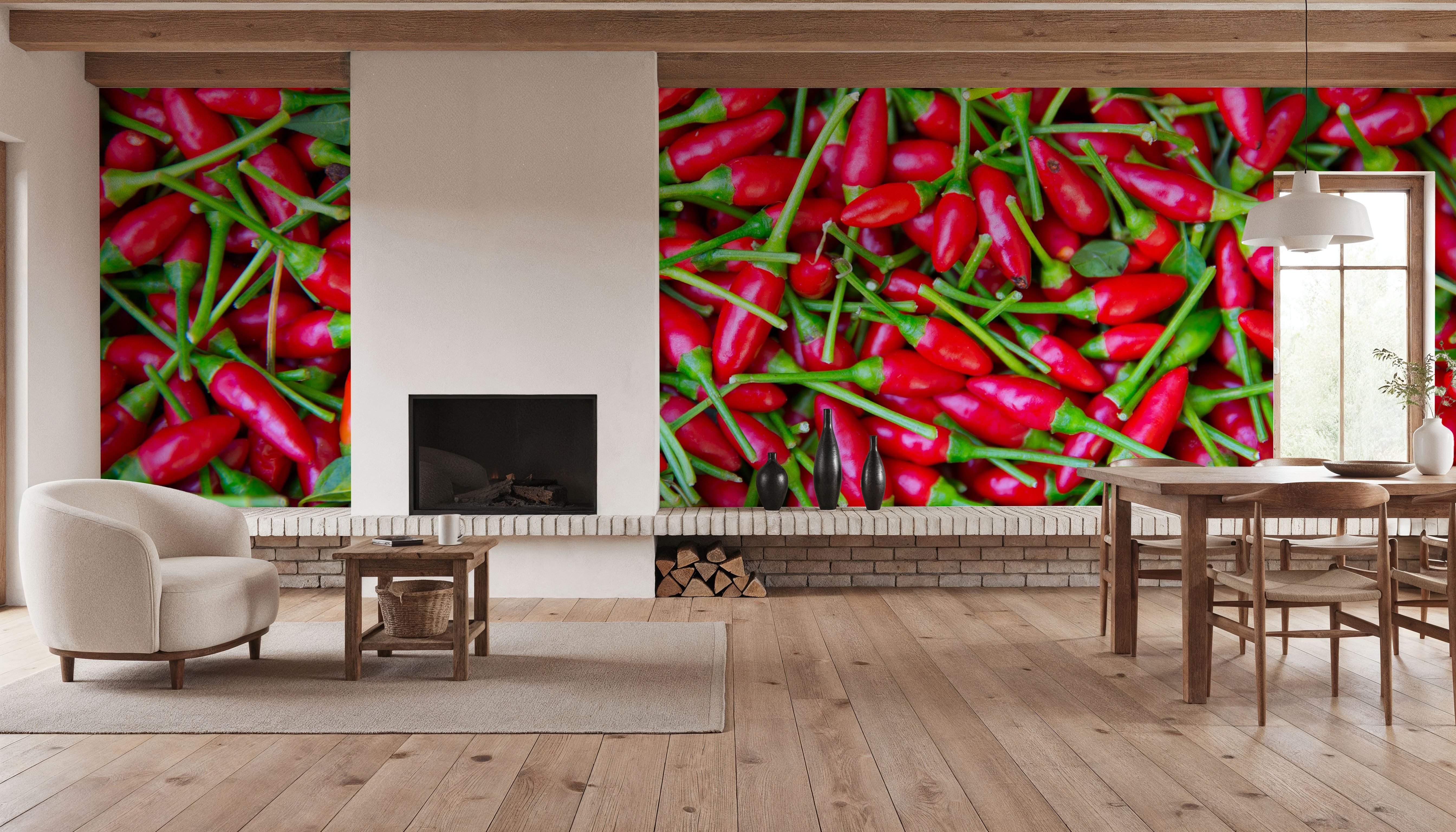 Add Some Spice, Behang