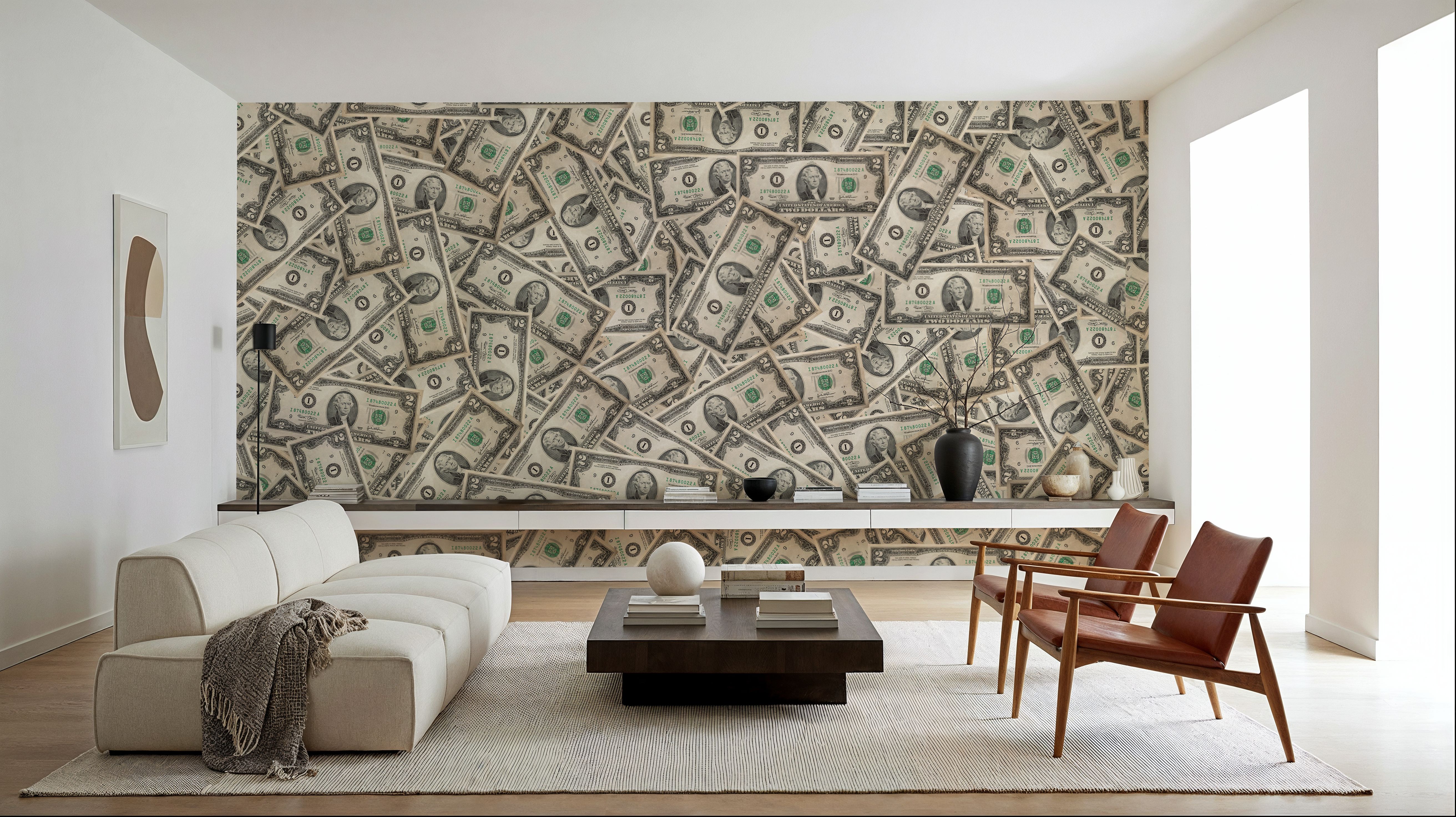 Ben Franklin Pile, Carte da parati