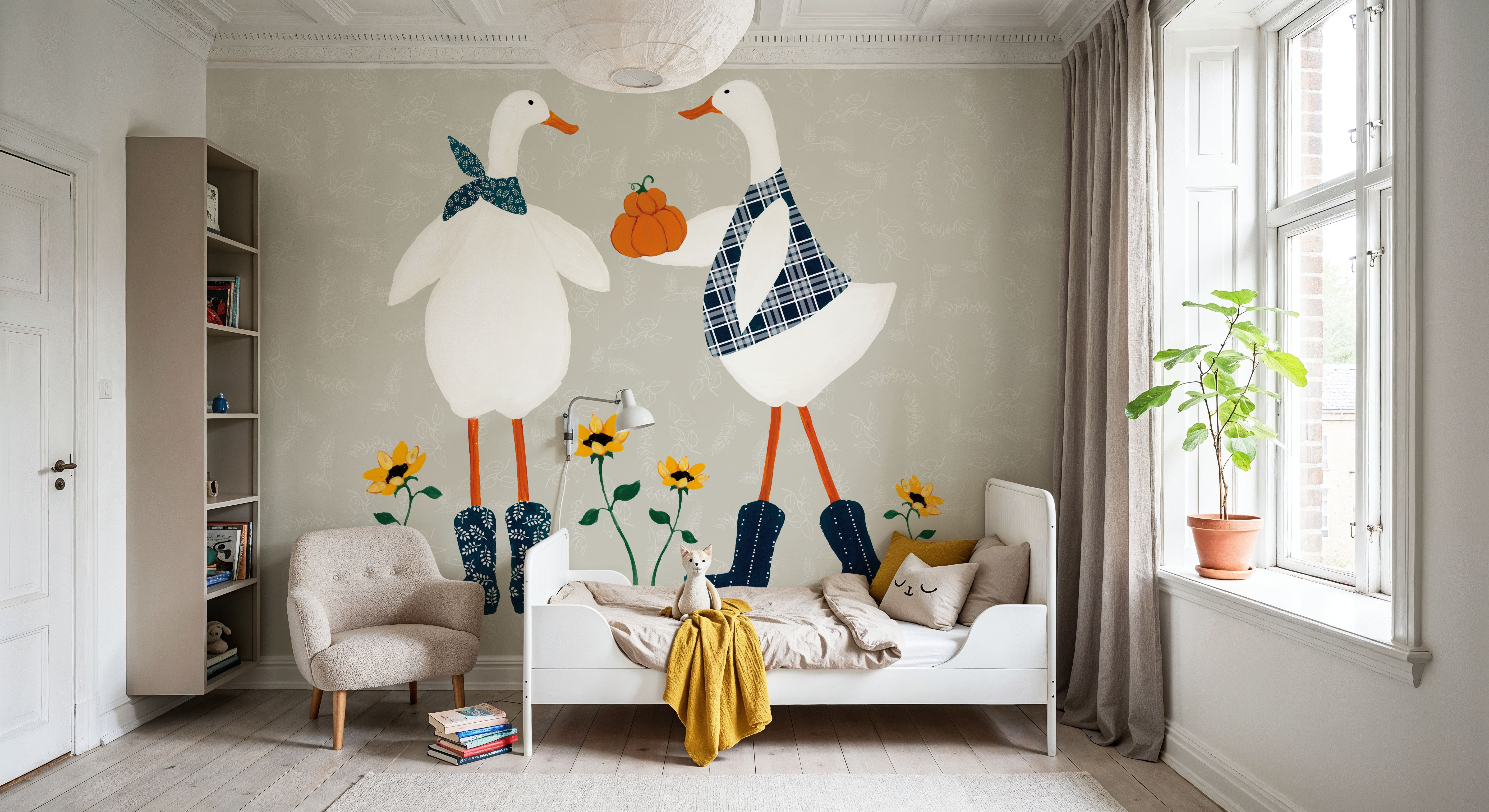 Ducks in the Pumpkin Patch VIII