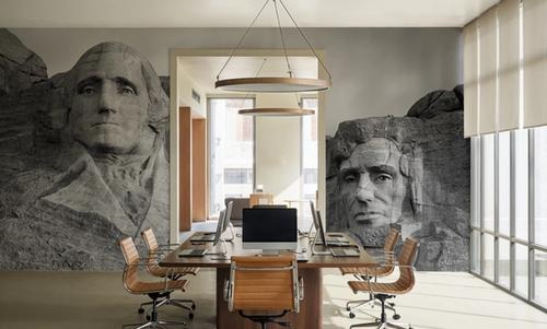 Mount Rushmore, Black And White