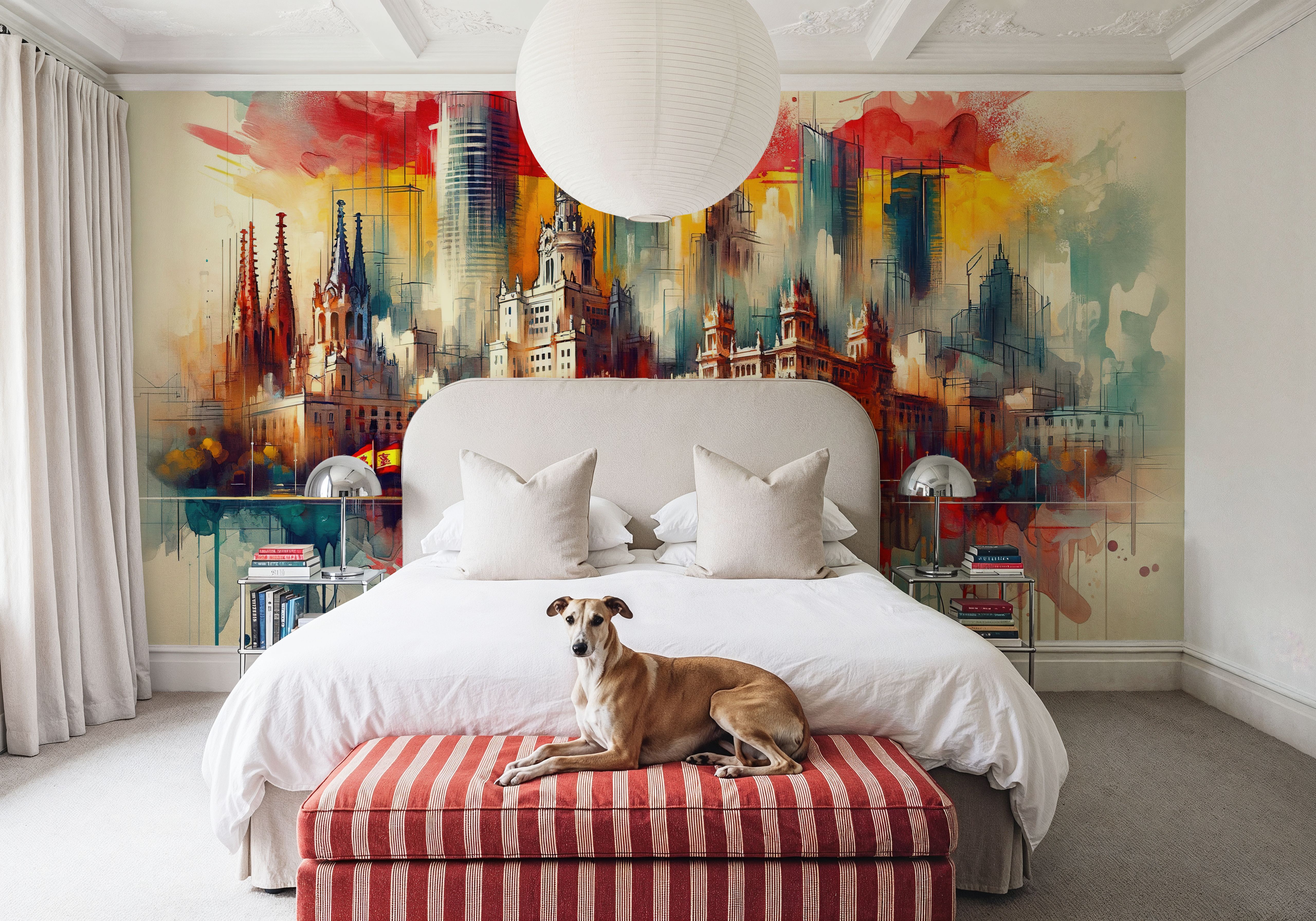 Watercolor Landmarks Spain