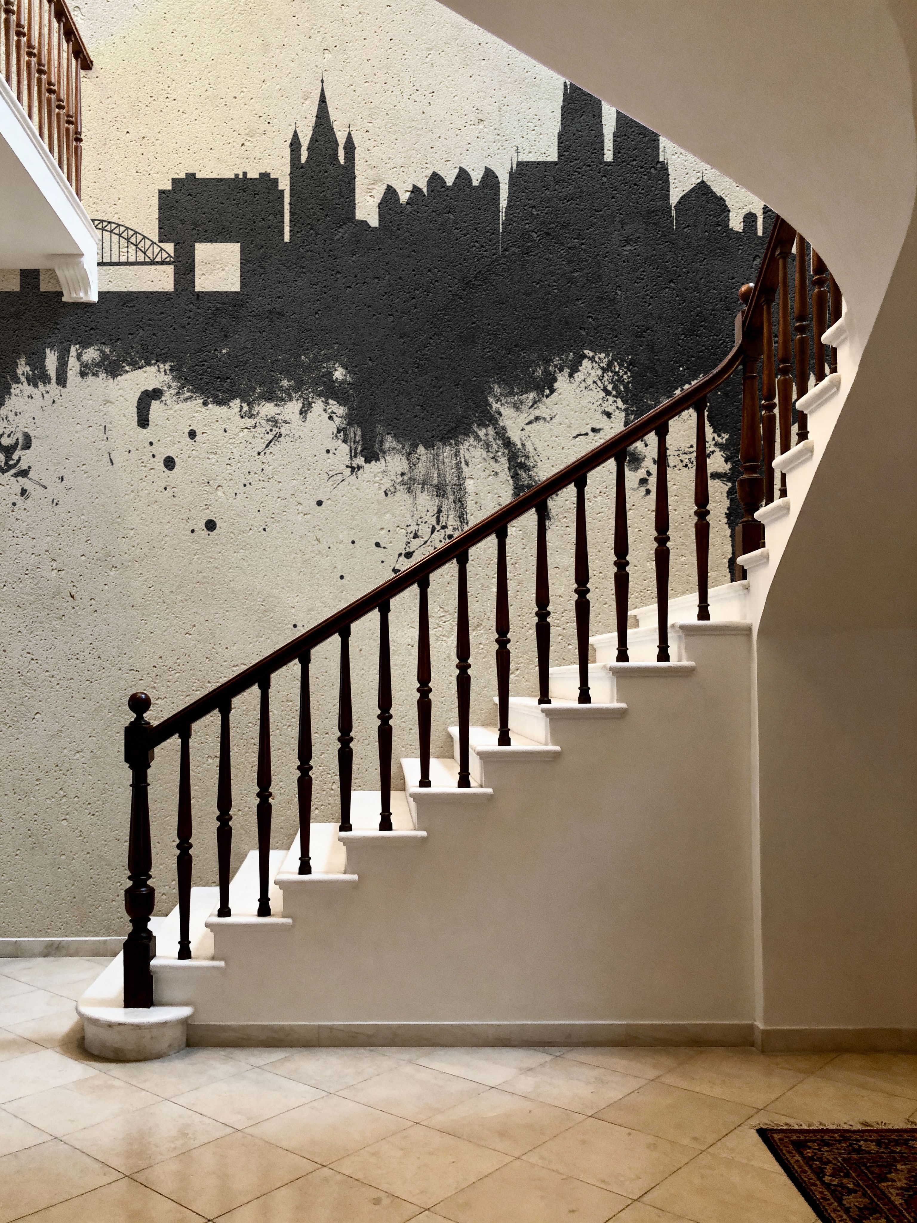 Cologne Germany Skyline Concrete