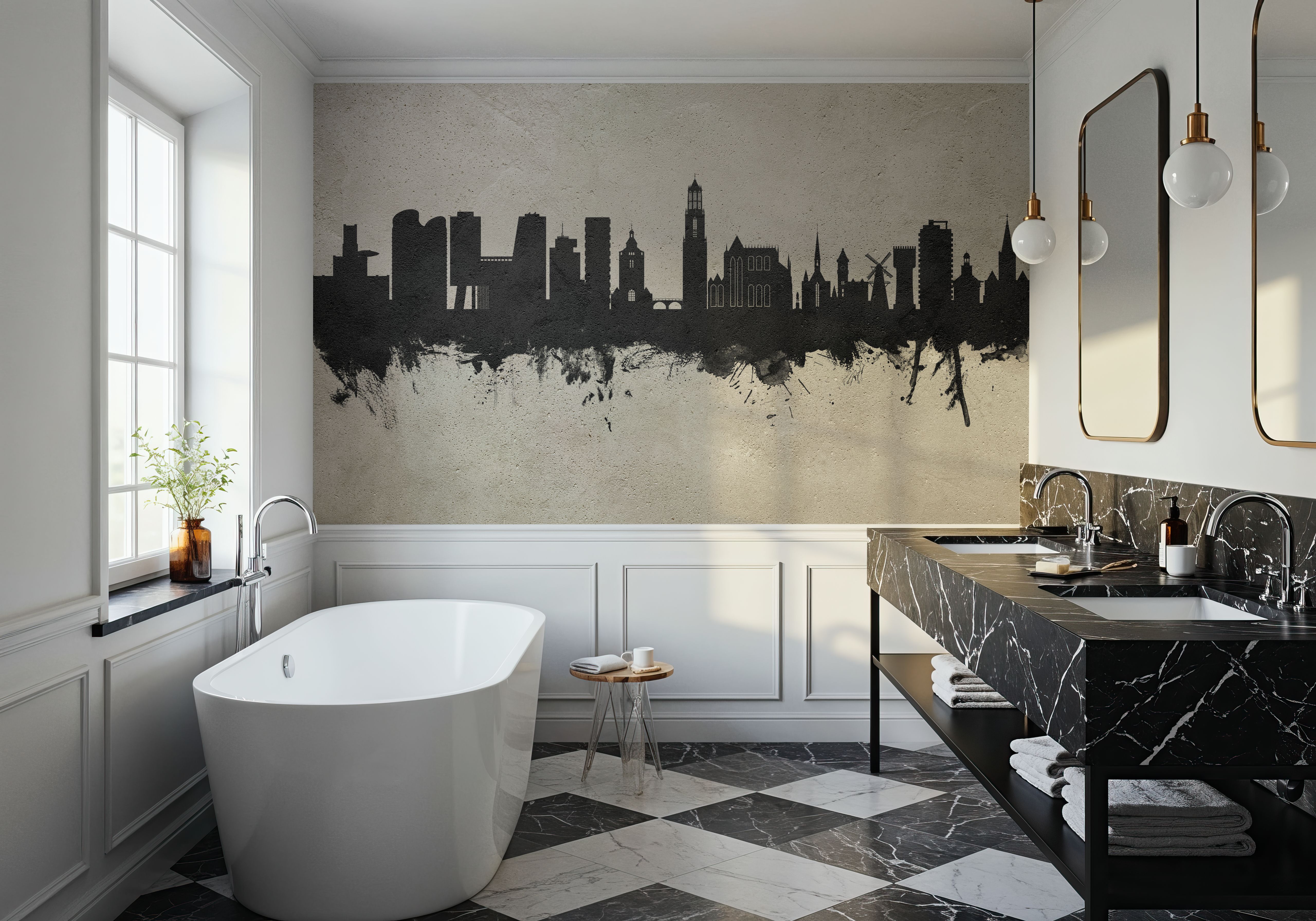 Utrecht The Netherlands Skyline Concrete